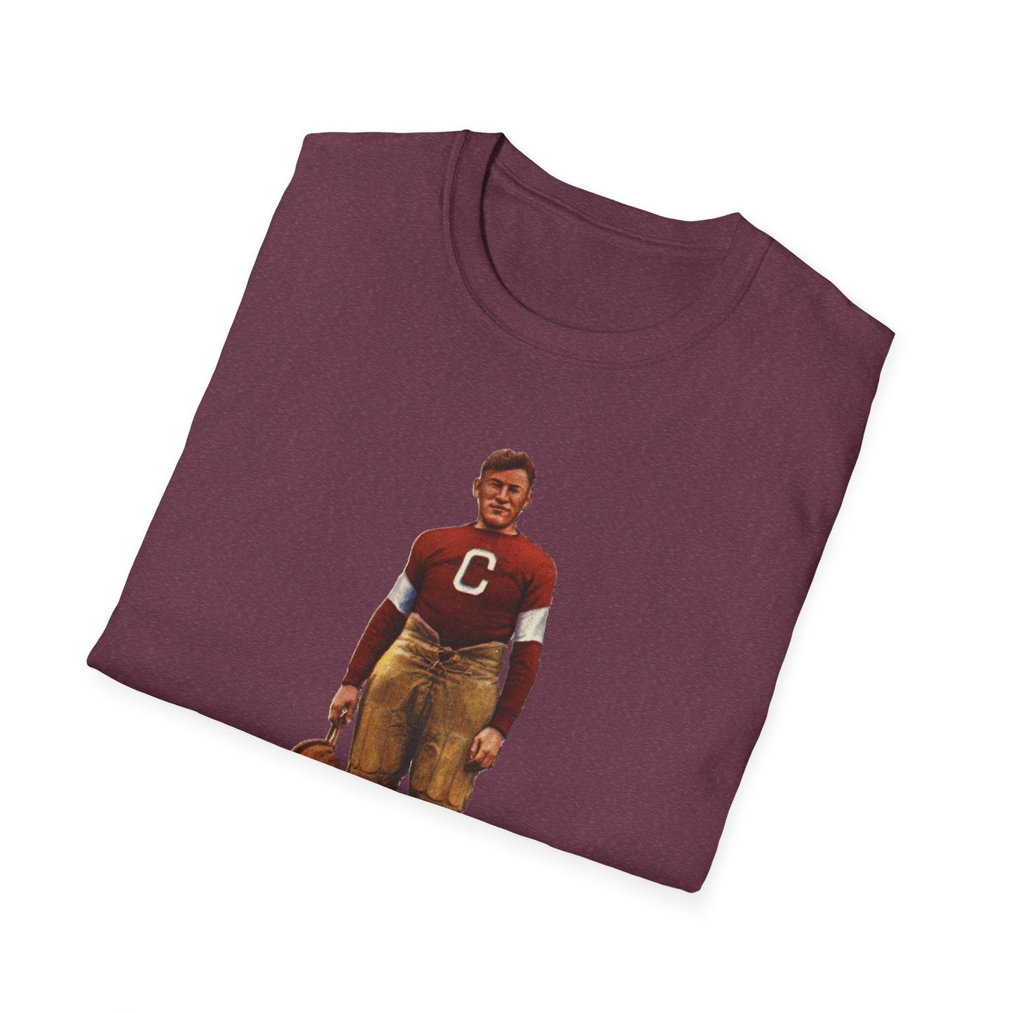 Vintage Jim Thorpe Football Legend Unisex Softstyle Tee