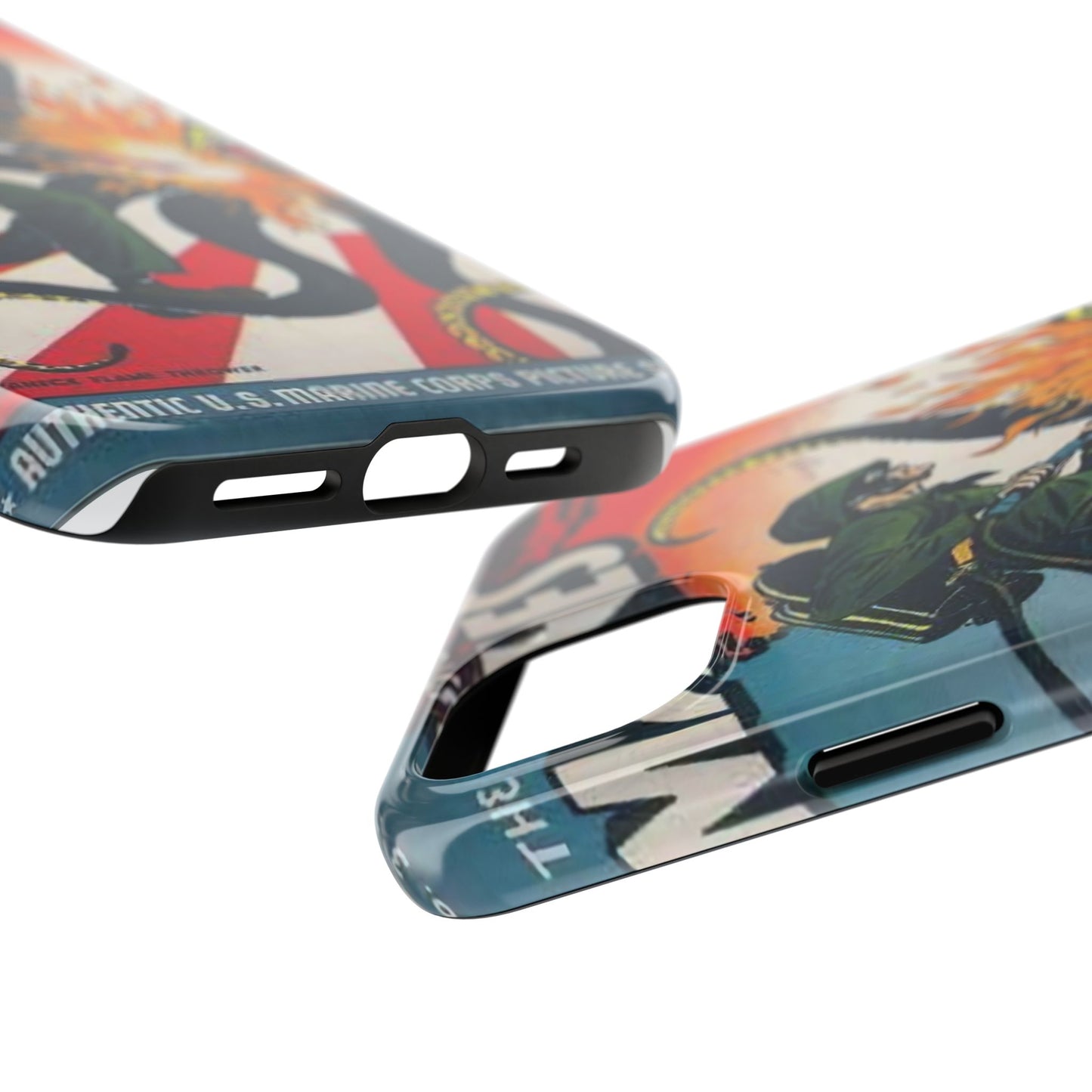 Vintage Marine-Themed Tough Phone Cases for Ultimate Protection