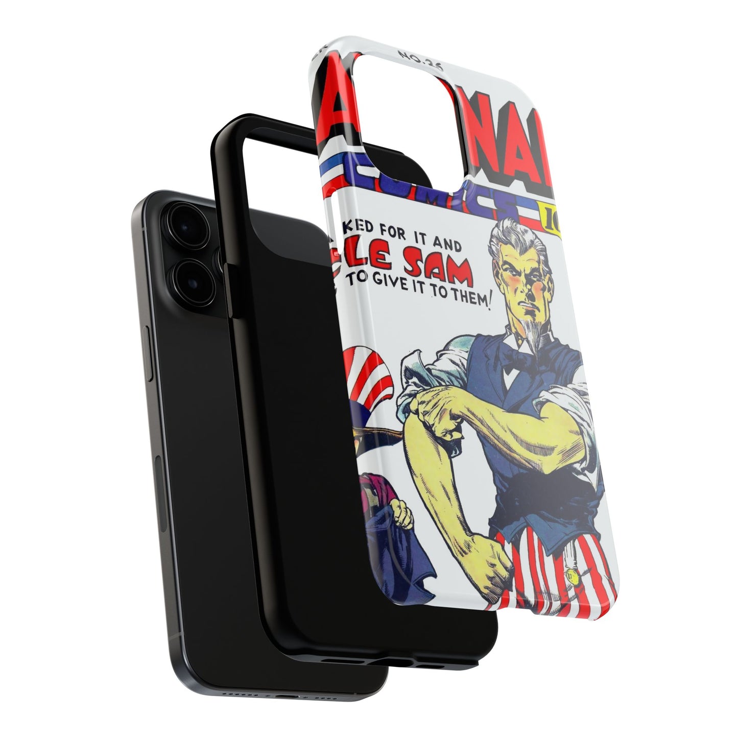 Vintage Comic Art Durable Phone Cases