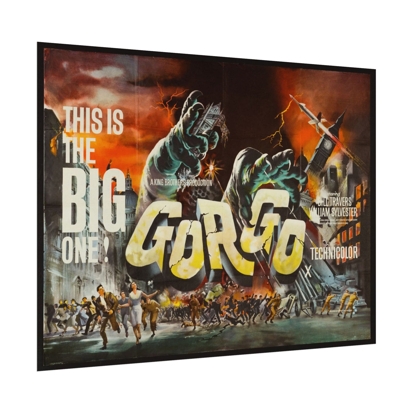 Poster Print - Gorgo Classic Film Poster