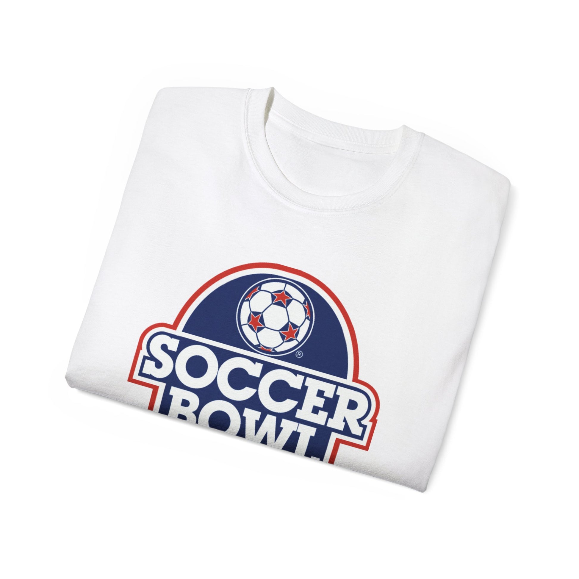 North American Soccer League Soccer Bowl 81 Unisex Ultra Cotton Tee - Old School Male 