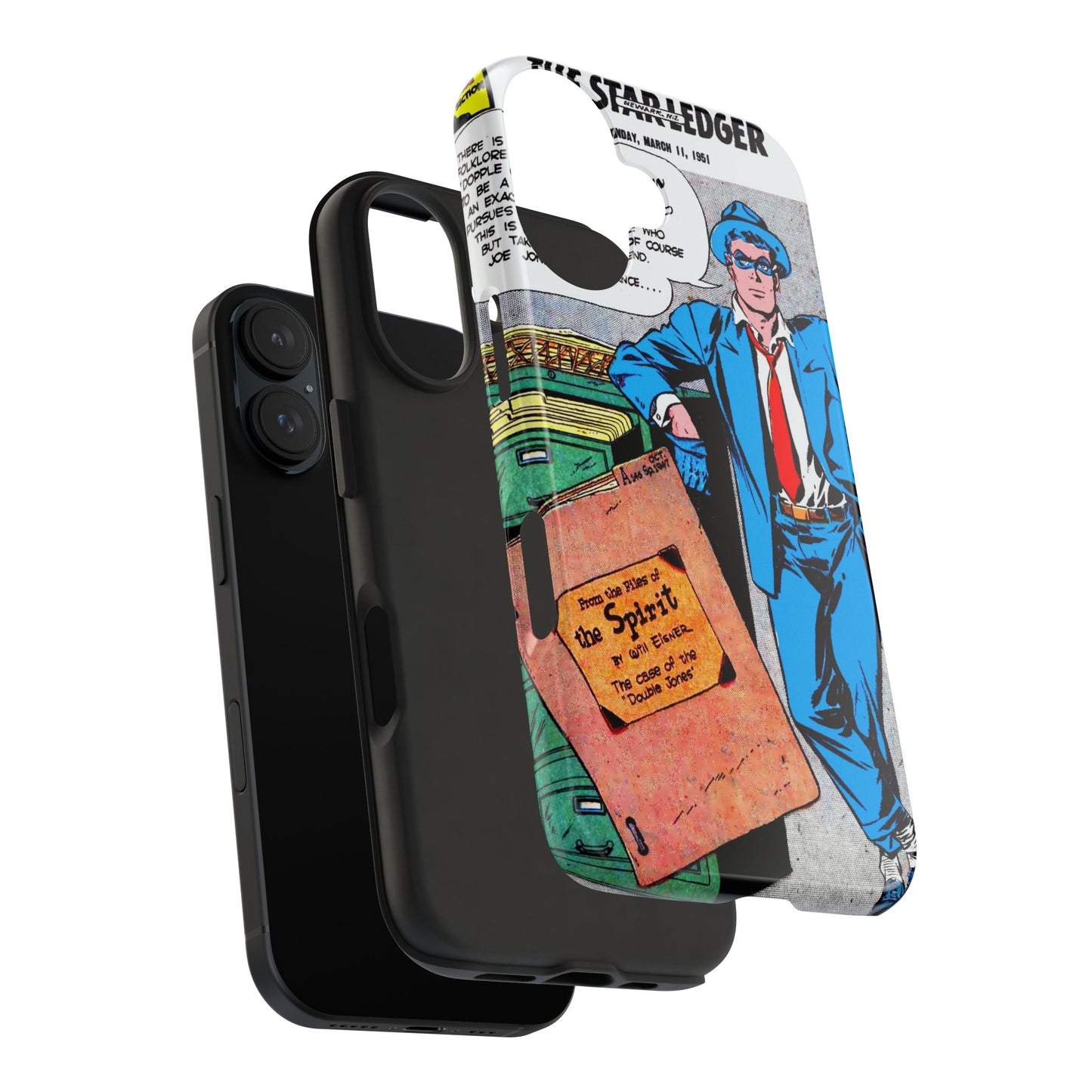 Vintage Spirit Comic Cover Durable Phone Cases