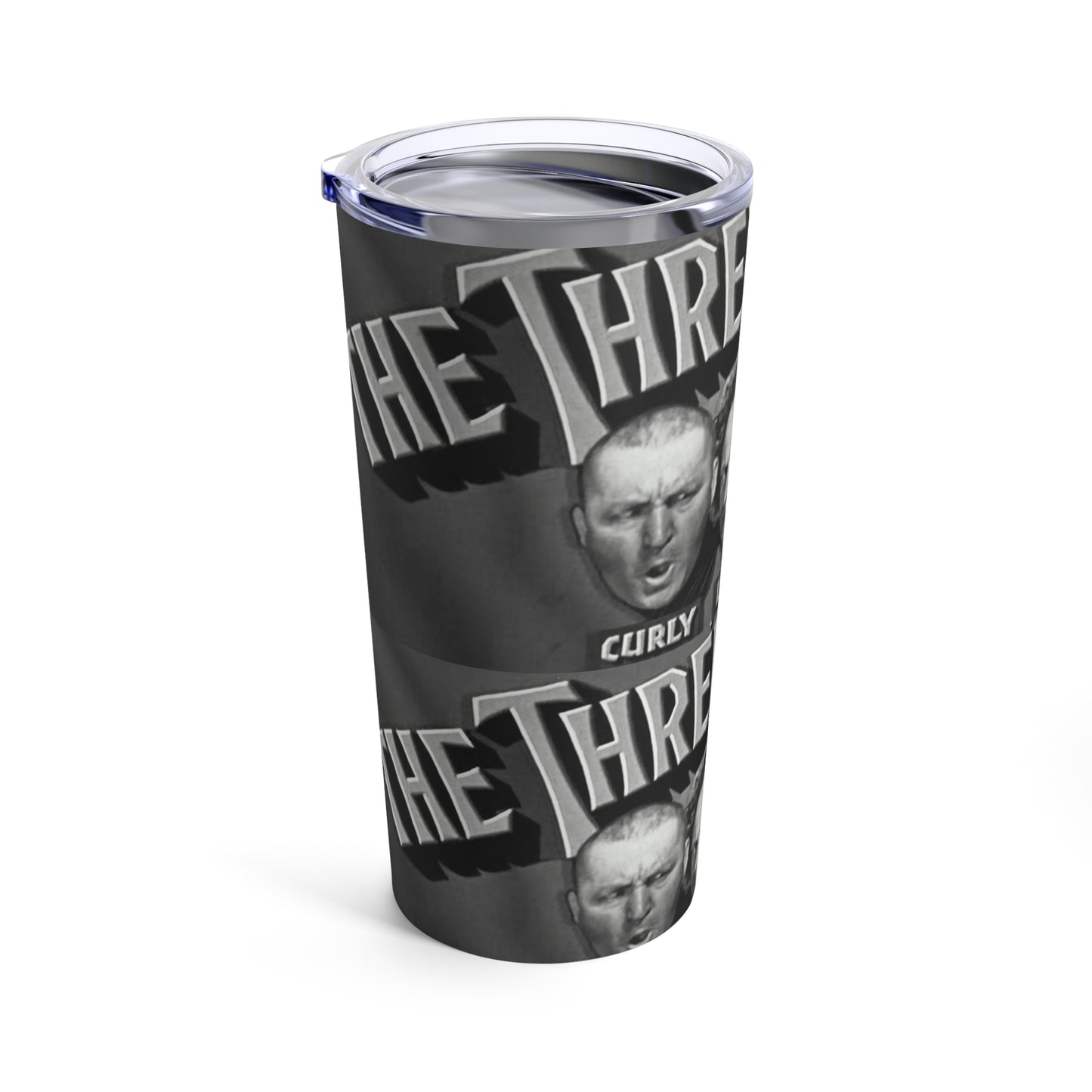 Three Stooges 20oz Insulated Stainless Steel Tumbler - Old School Male 