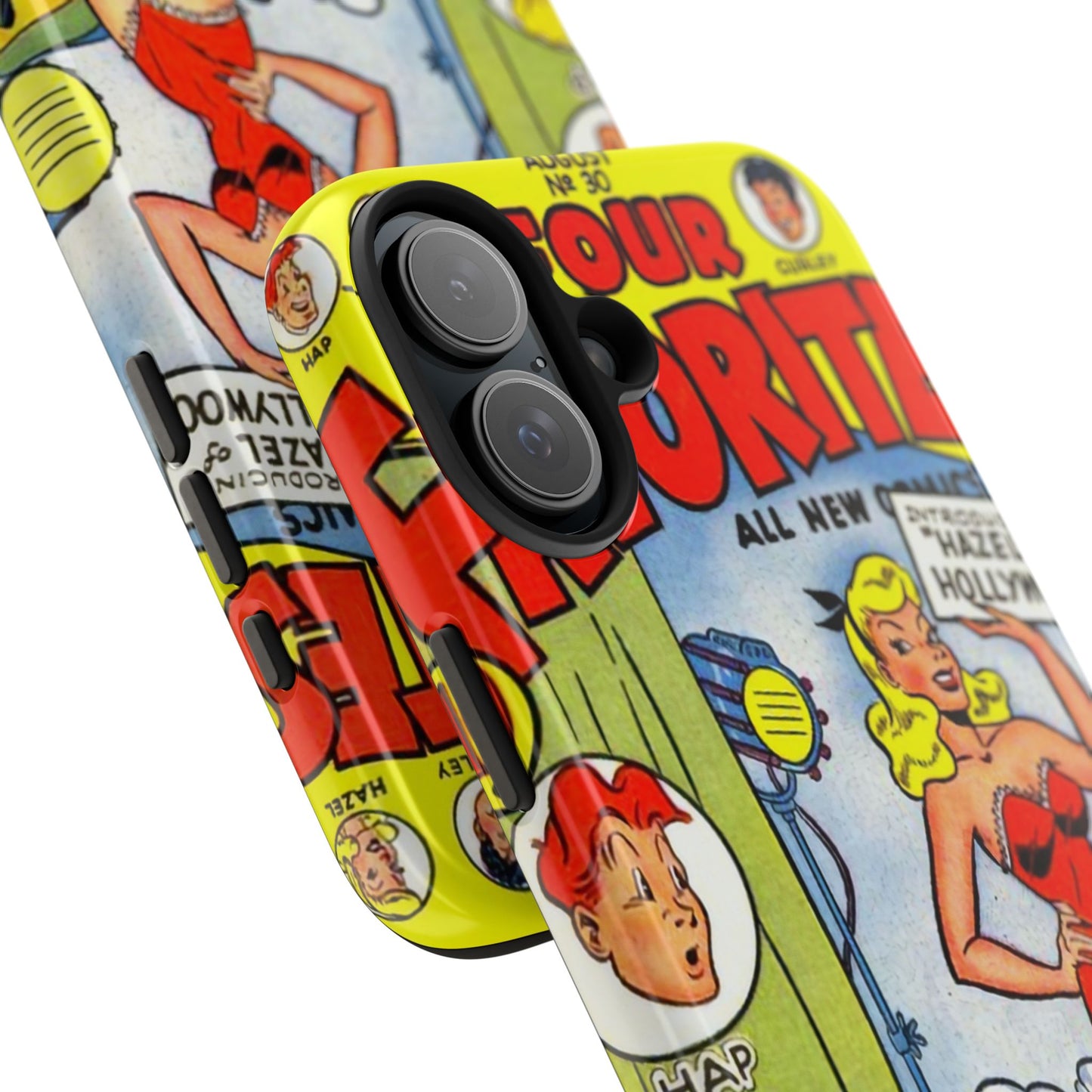 Vintage Comic Book Phone Case - Retro Art Design