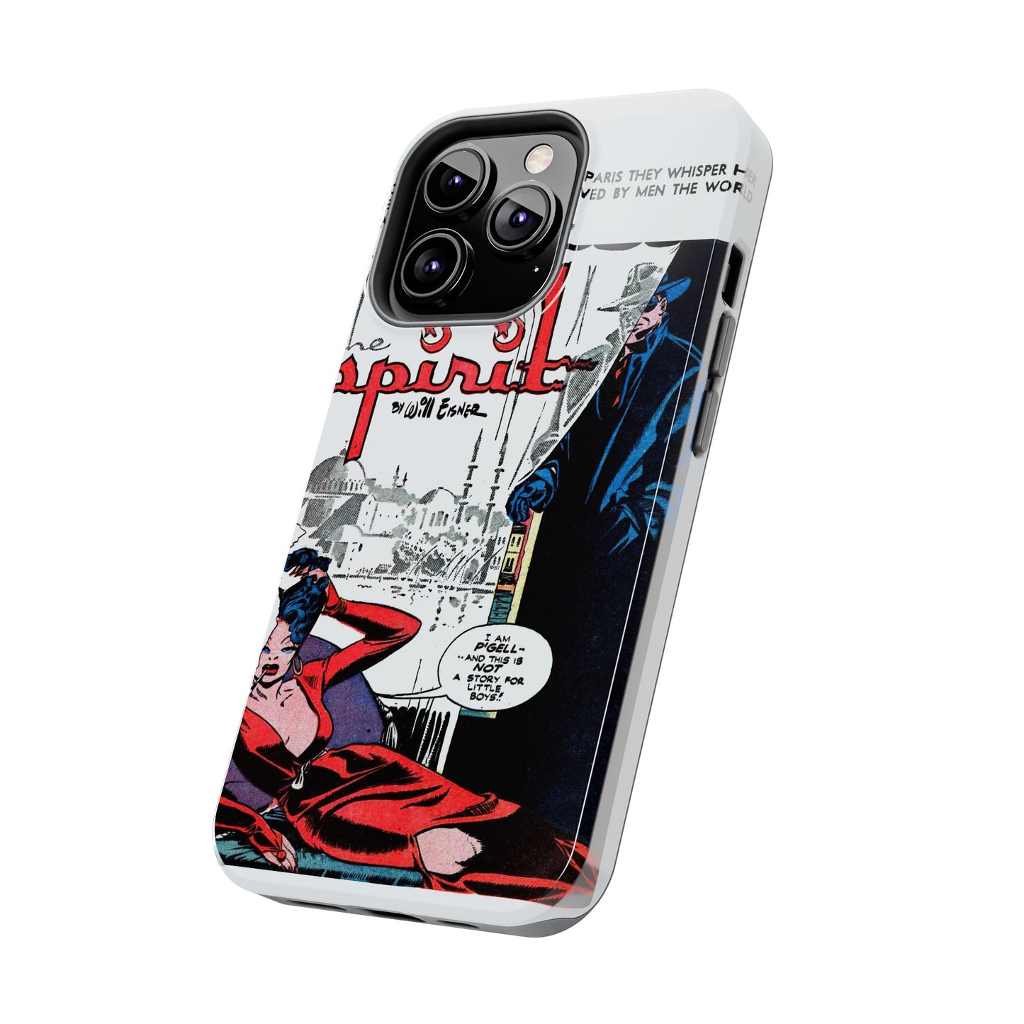 Vintage Spirit Comic Tough Phone Cases for Ultimate Protection - Old School Male 