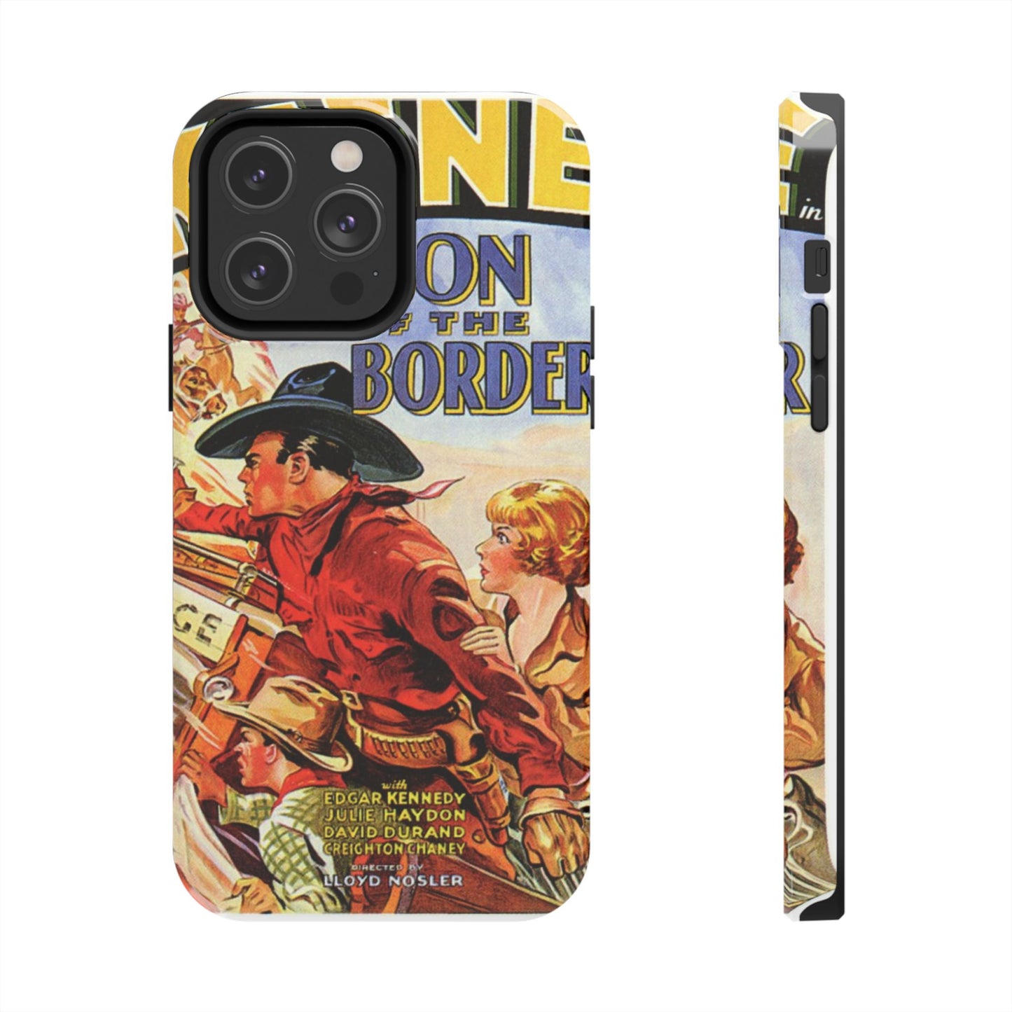 Rustic Heritage Western Tough Phone Cases - Old School Male 