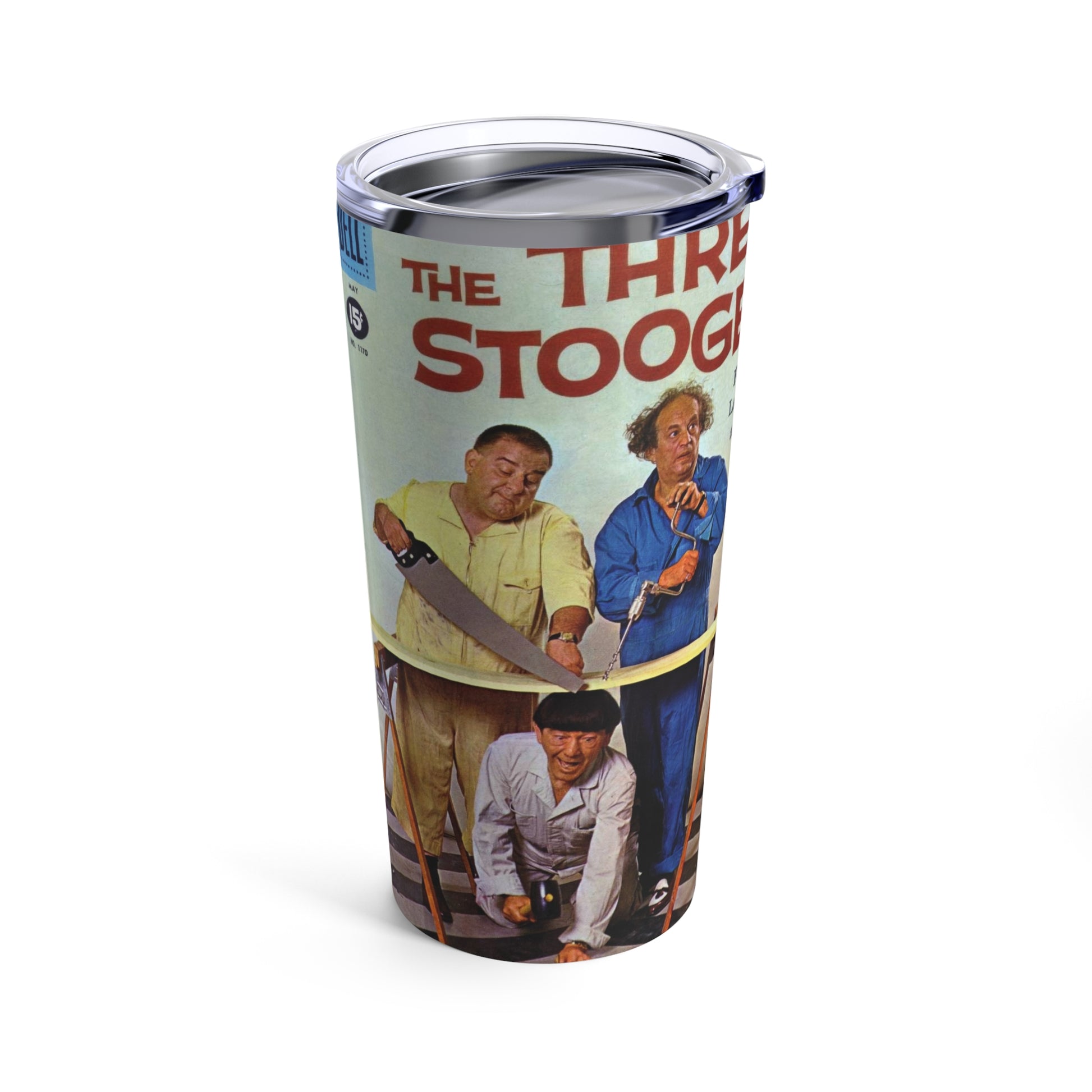 20oz The Three Stooges Insulated Stainless Steel Tumbler - Old School Male 