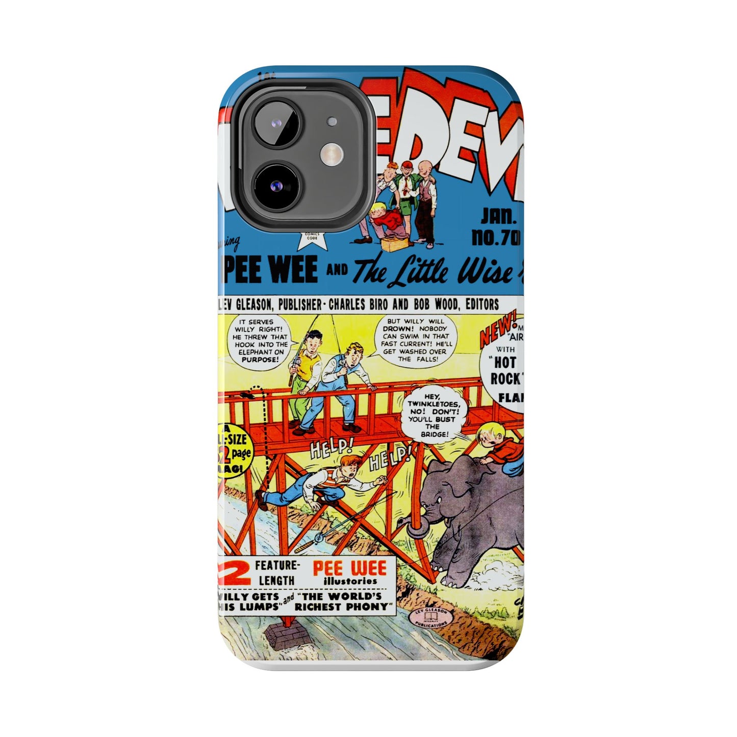 Vintage Comic Book Inspired Phone Case