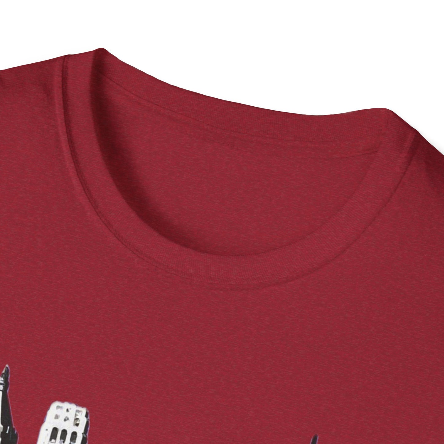 Retro New York City Skyline Softstyle Tee