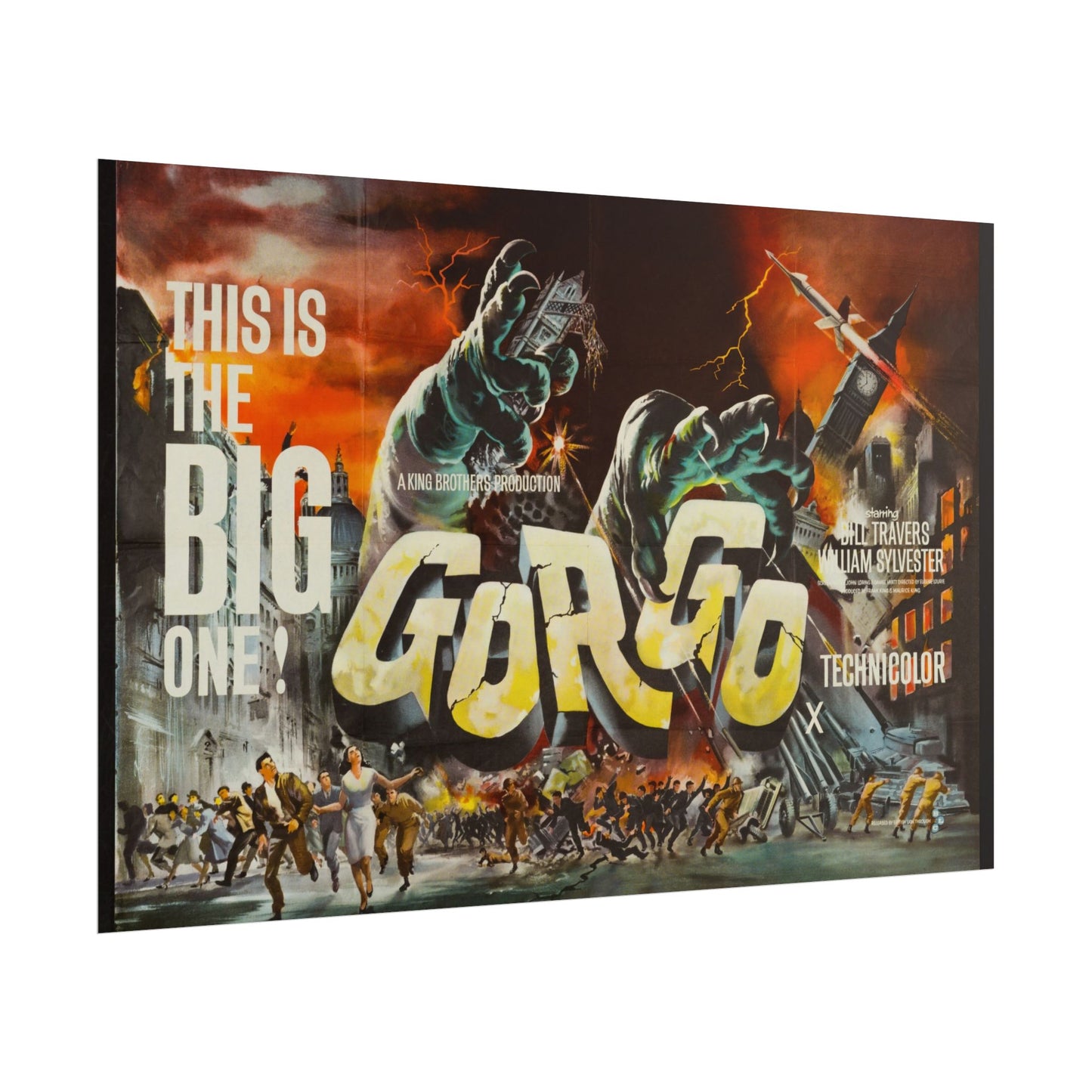 Poster Print - Gorgo Classic Film Poster