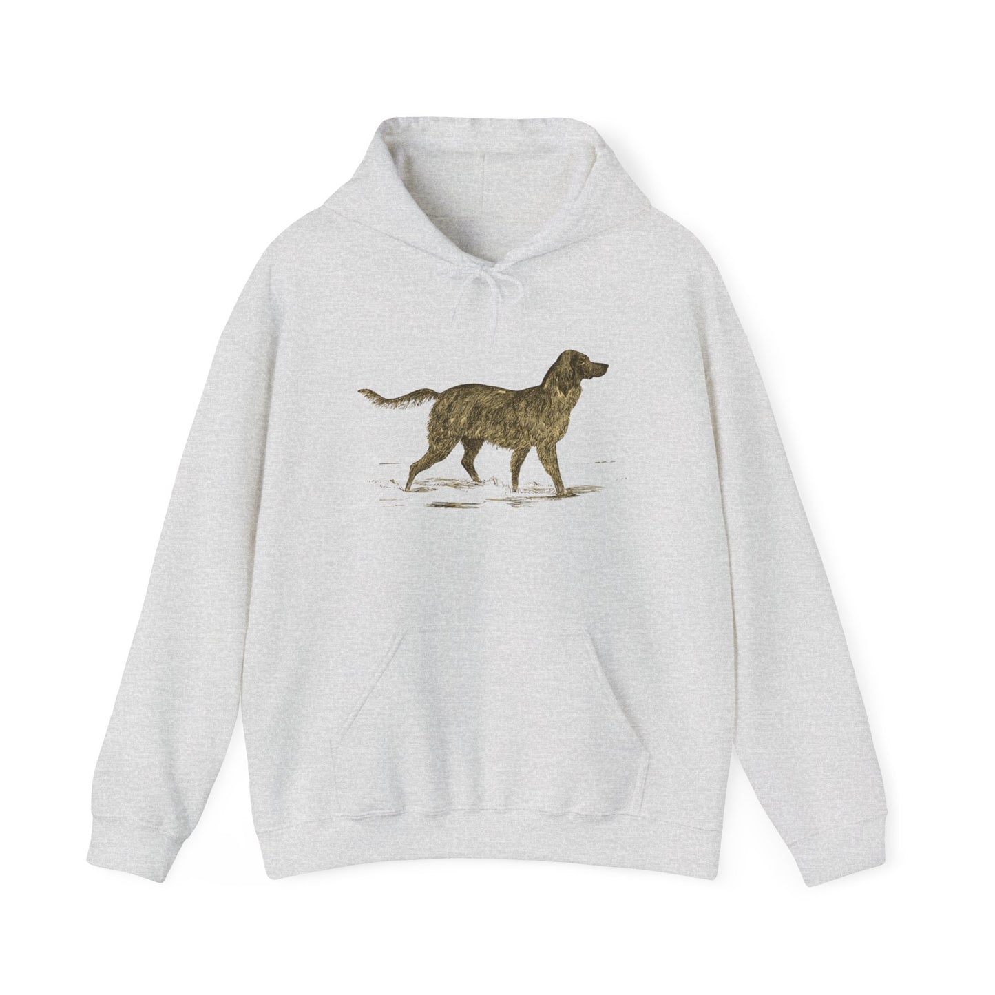 Cozy English Setter Hoodie for Dog Lovers - 50% Cotton, Adjustable Drawstring, Kangaroo Pocket