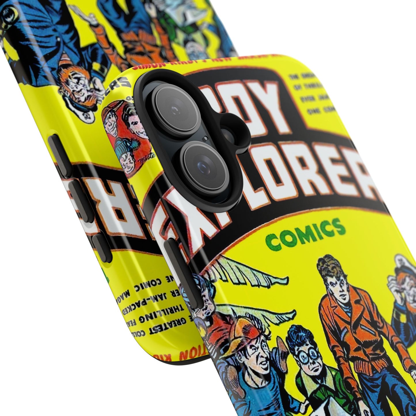 Vintage Comic Book Cover Rugged Phone Cases