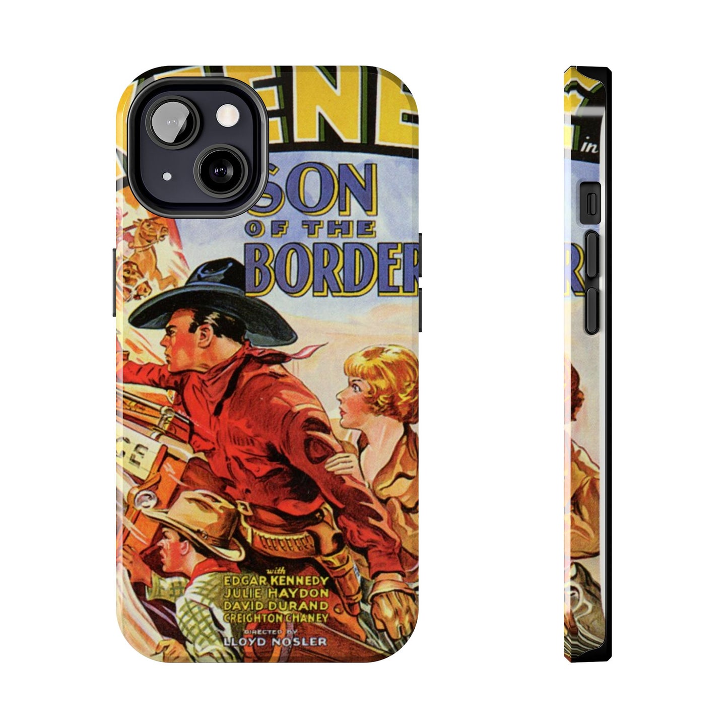 Rustic Heritage Western Tough Phone Cases - Old School Male 