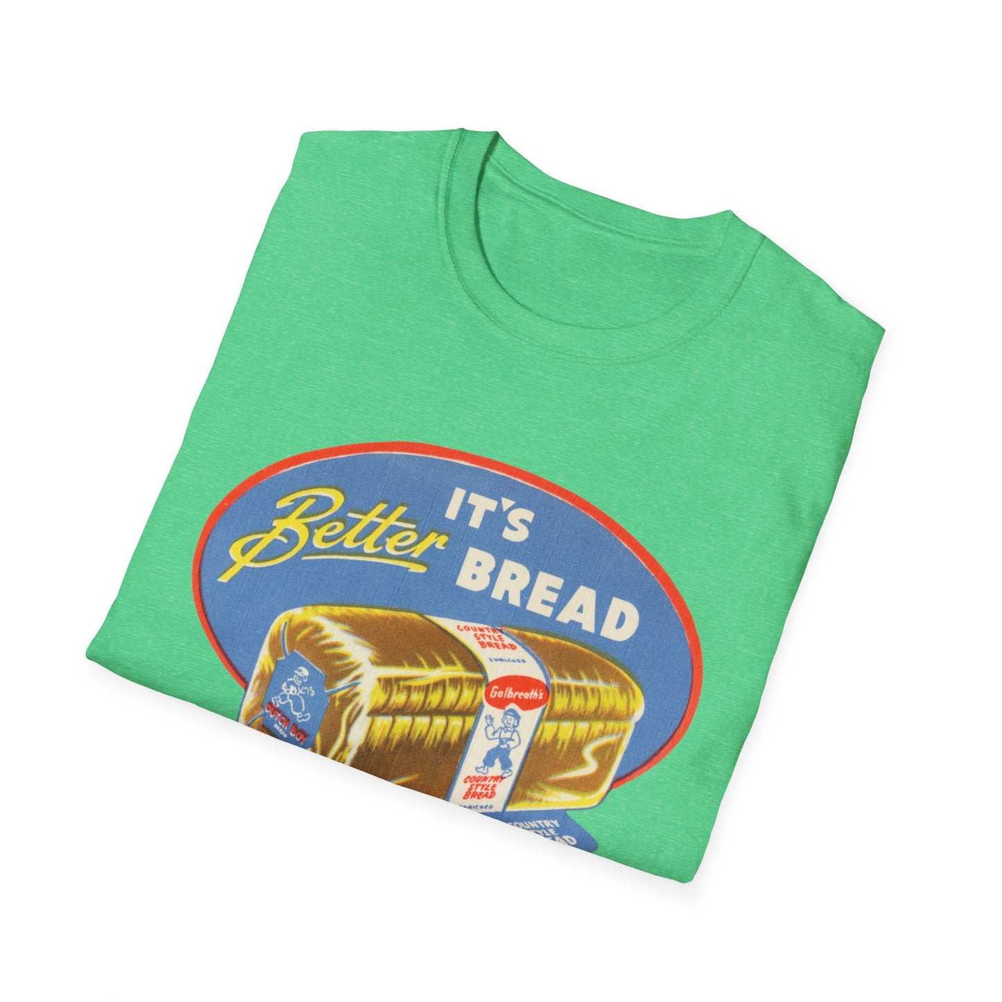 Unisex Galbreath Bread Logo T-Shirt: Classic 100% Cotton Comfort For Everyday Attire