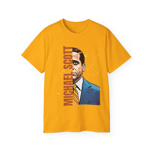 Michael Scott Unisex Ultra Cotton Tee - Old School Male 