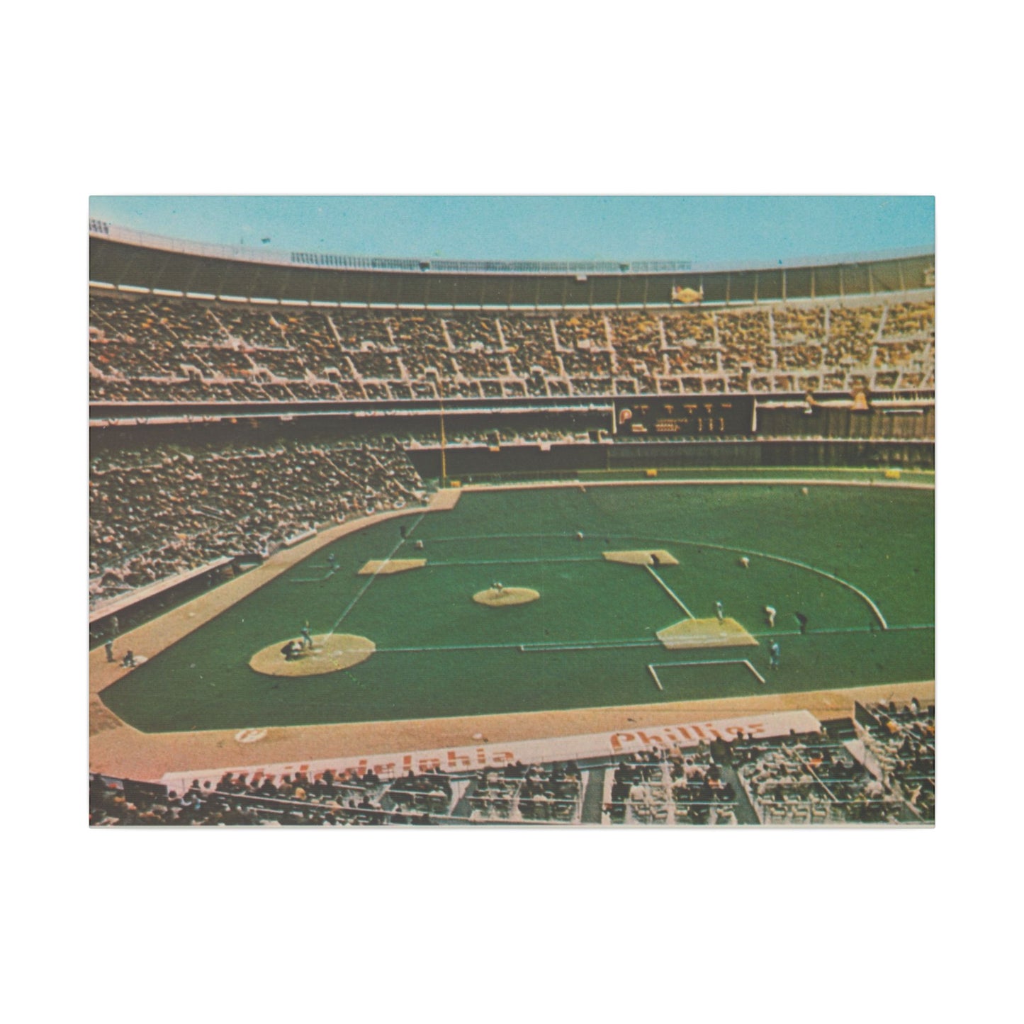 Veterans Stadium Canvas Wall Art - Philadelphia Phillies Tribute