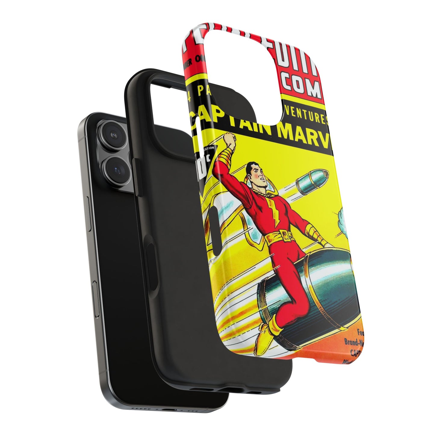 Vintage Captain Marvel Comic Tough Phone Cases