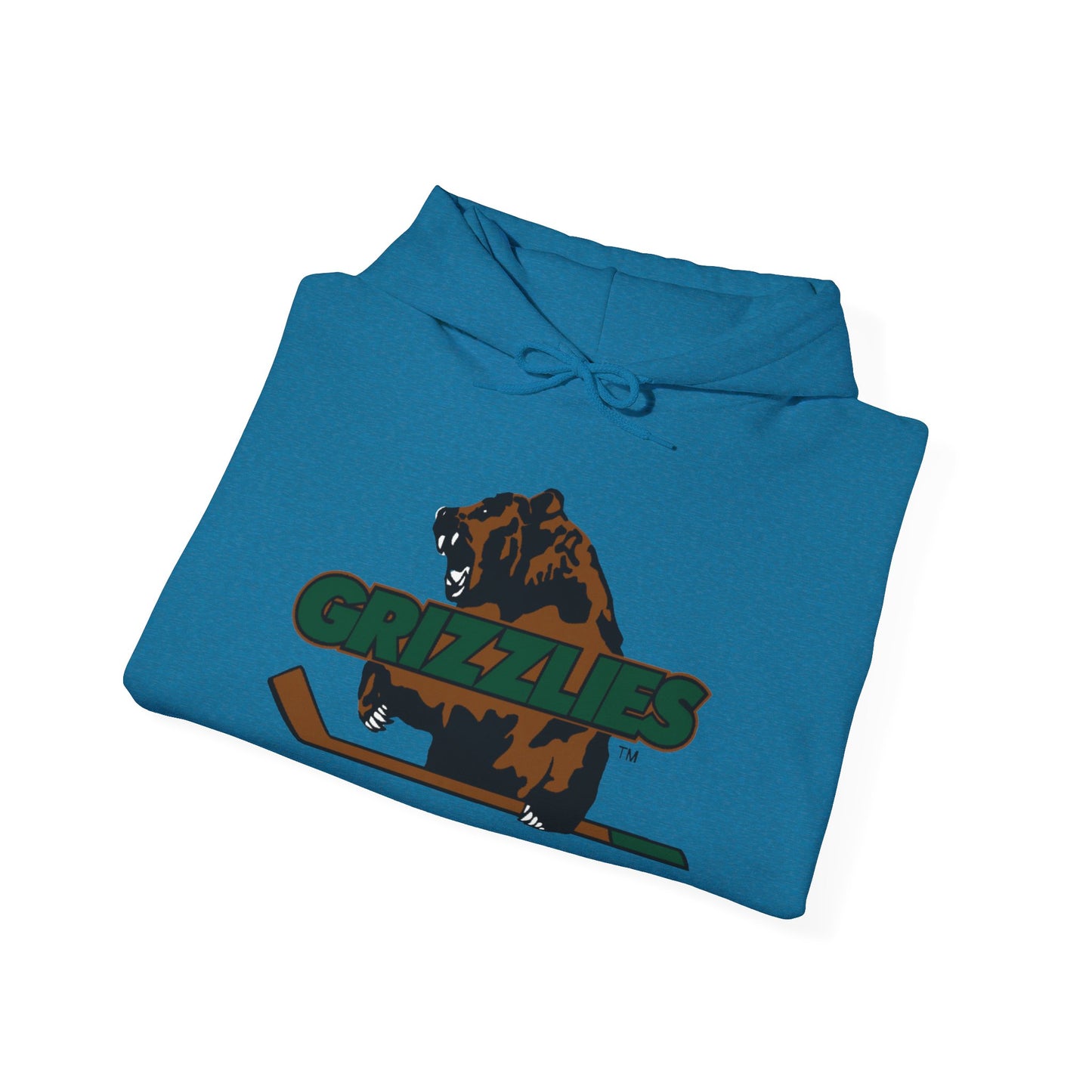 Utah Grizzlies Hockey Team Hoodie - Cozy, Customizable, With Kangaroo Pocket & Drawstring Hood