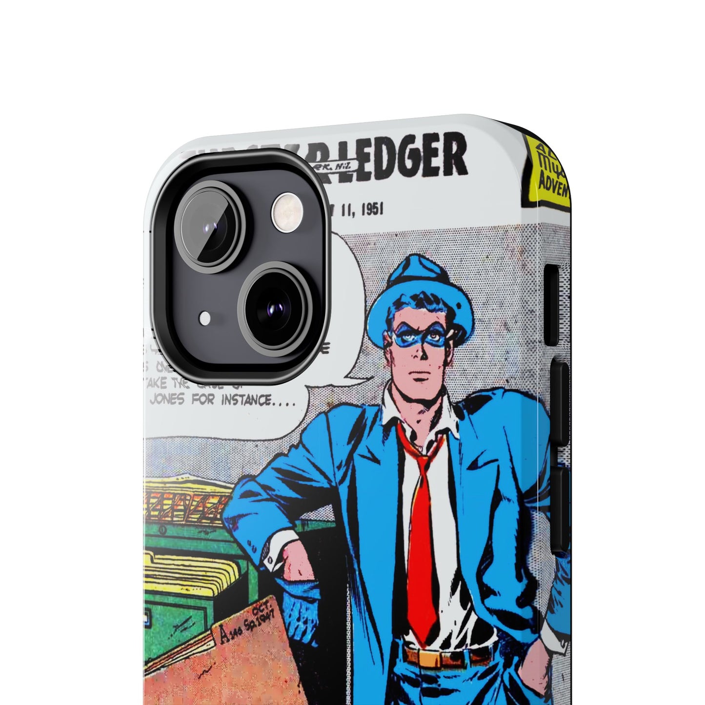 Vintage Spirit Comic Cover Durable Phone Cases - Old School Male 