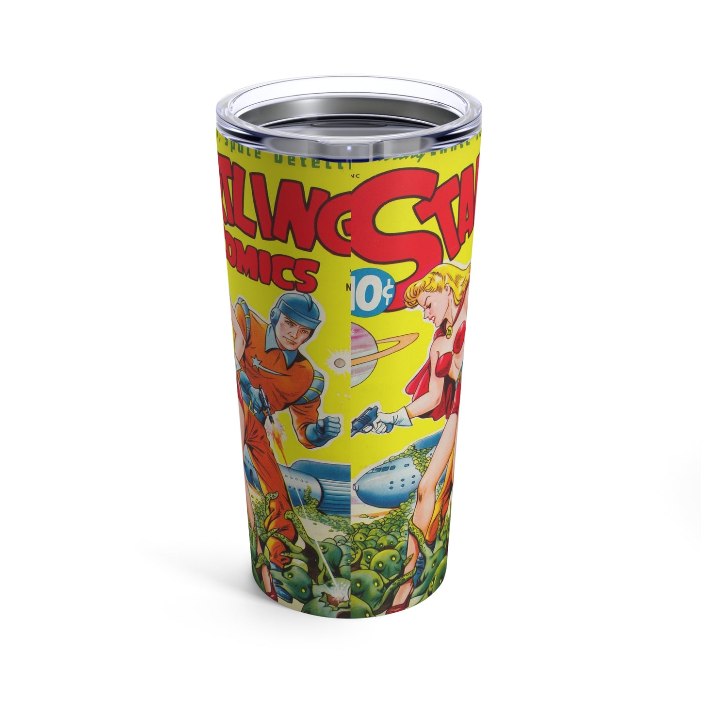 Vintage Comic Book Cover Insulated Tumbler 20oz