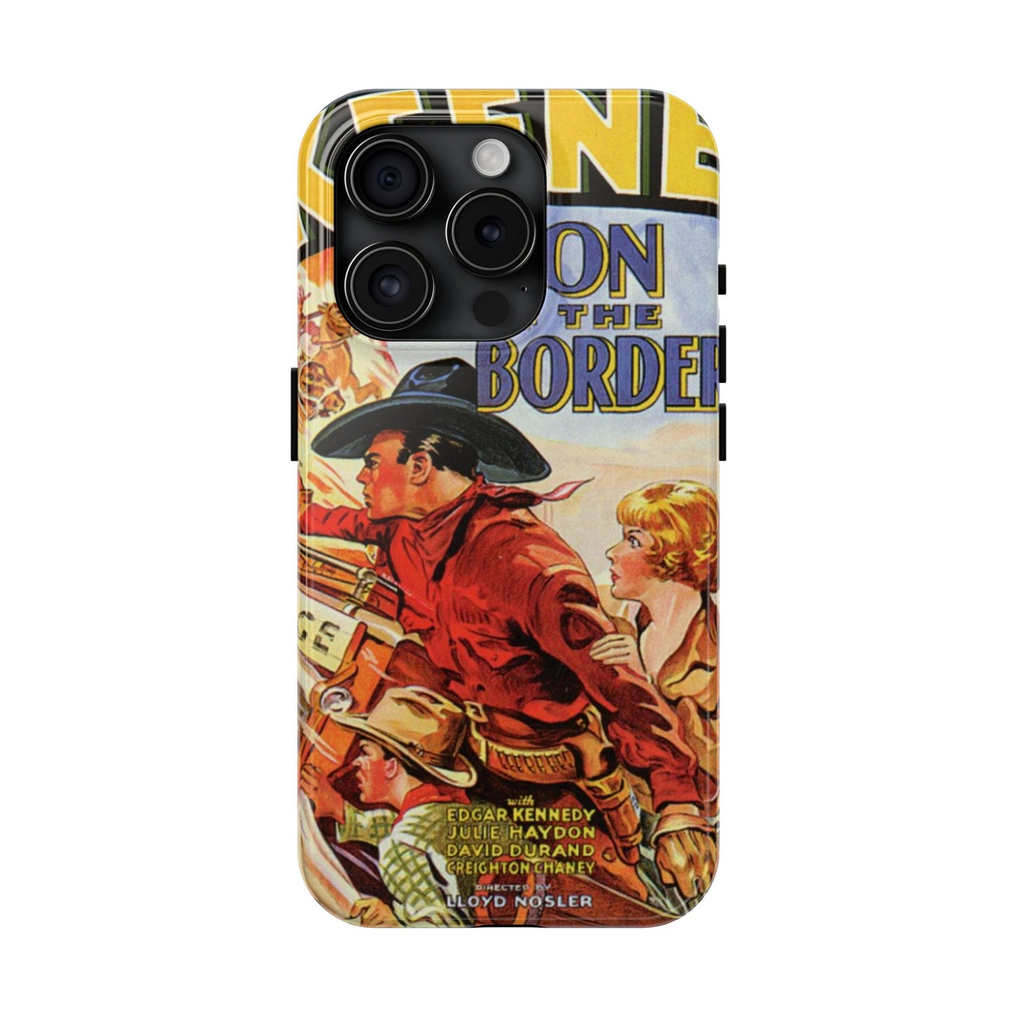 Rustic Heritage Western Tough Phone Cases - Old School Male 