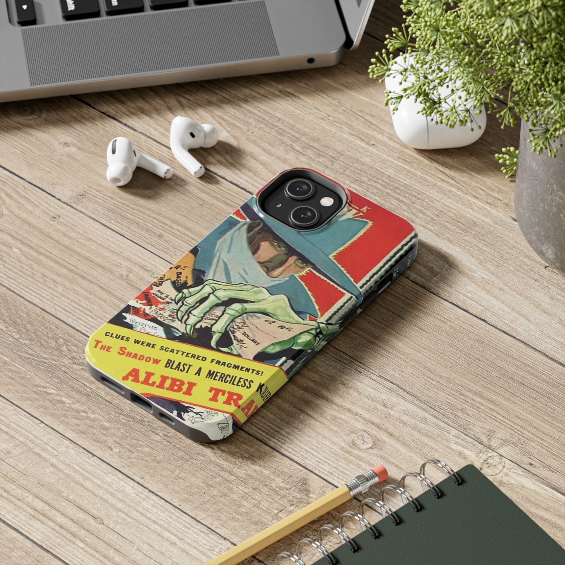 Vintage Comic Art Tough Phone Cases - Old School Male 