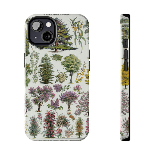 Vintage Tree Design Rugged Phone Cases - Old School Male 