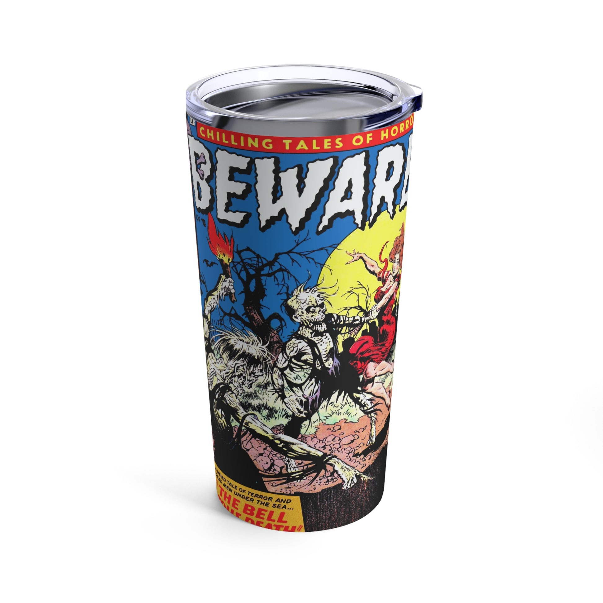 Vintage Comic-Inspired 20oz Insulated Tumbler - Old School Male 