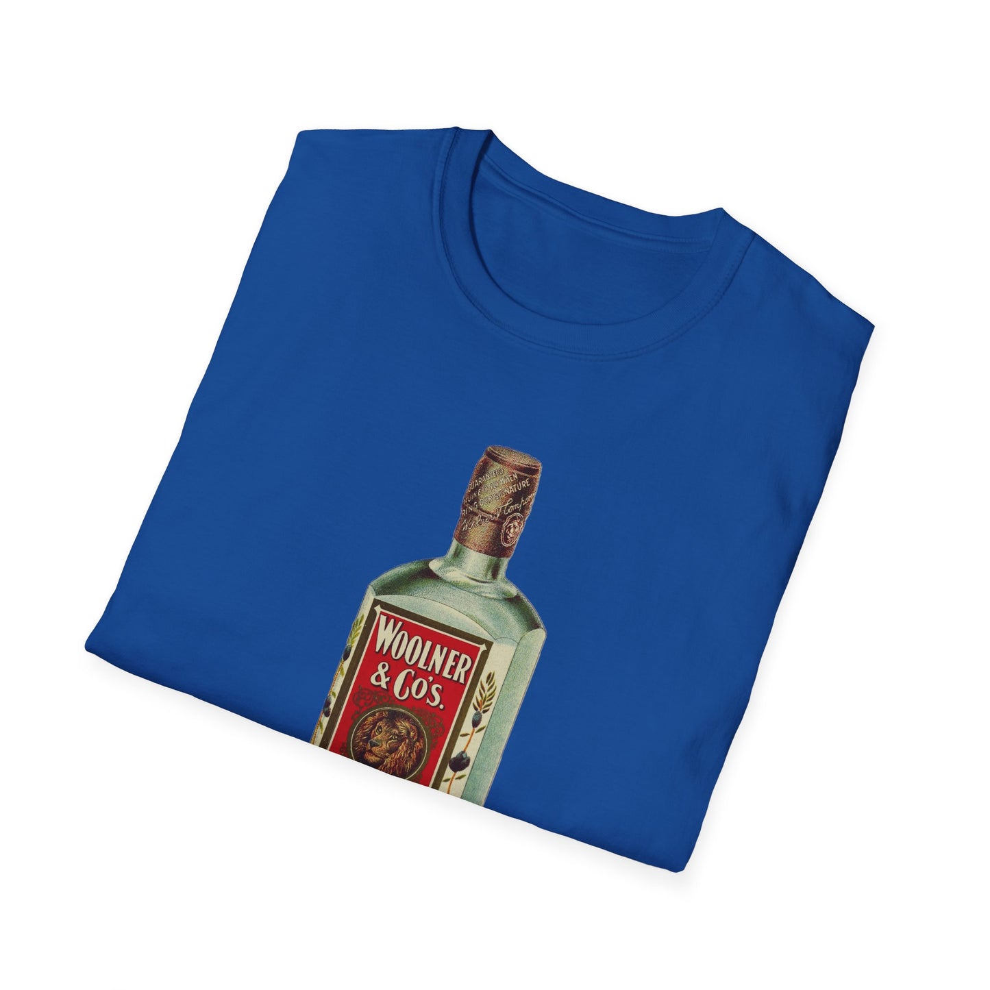 Retro Dry Gin Bottle Graphic Tee