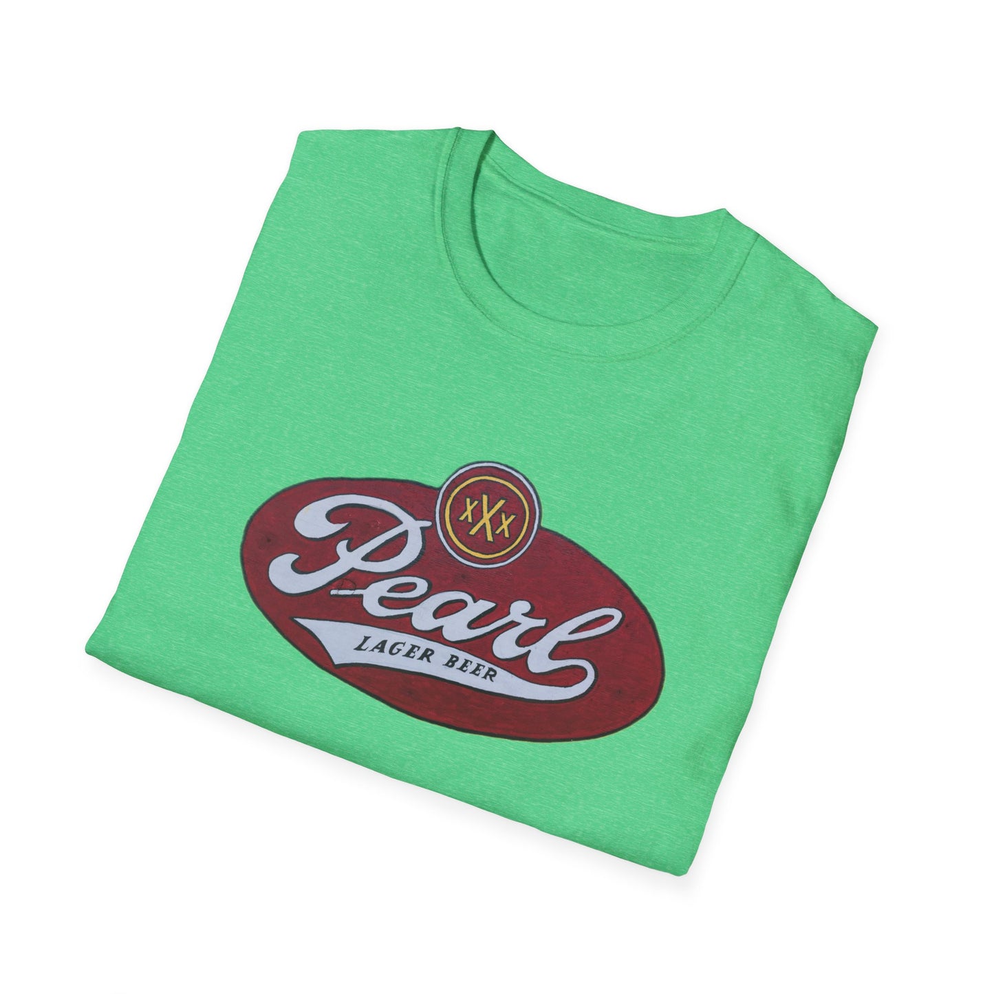 Vintage-Inspired Pearl Lager Unisex Soft Cotton Tee