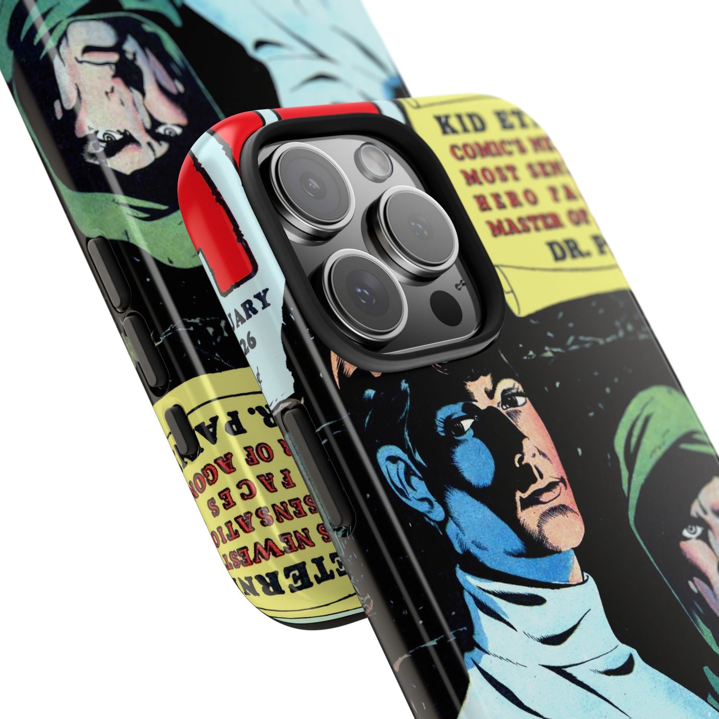 Vintage Comic Book Cover Durable Phone Cases