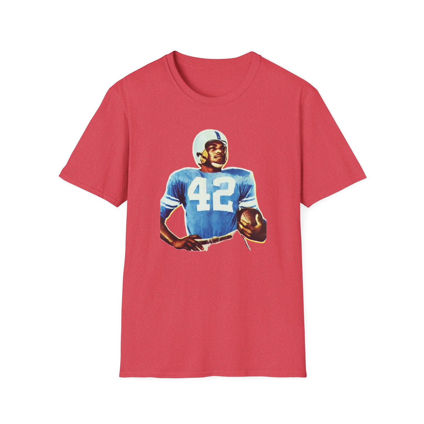 Lenny Moore Unisex Soft Cotton Tee for Football Fans - Old School Male 