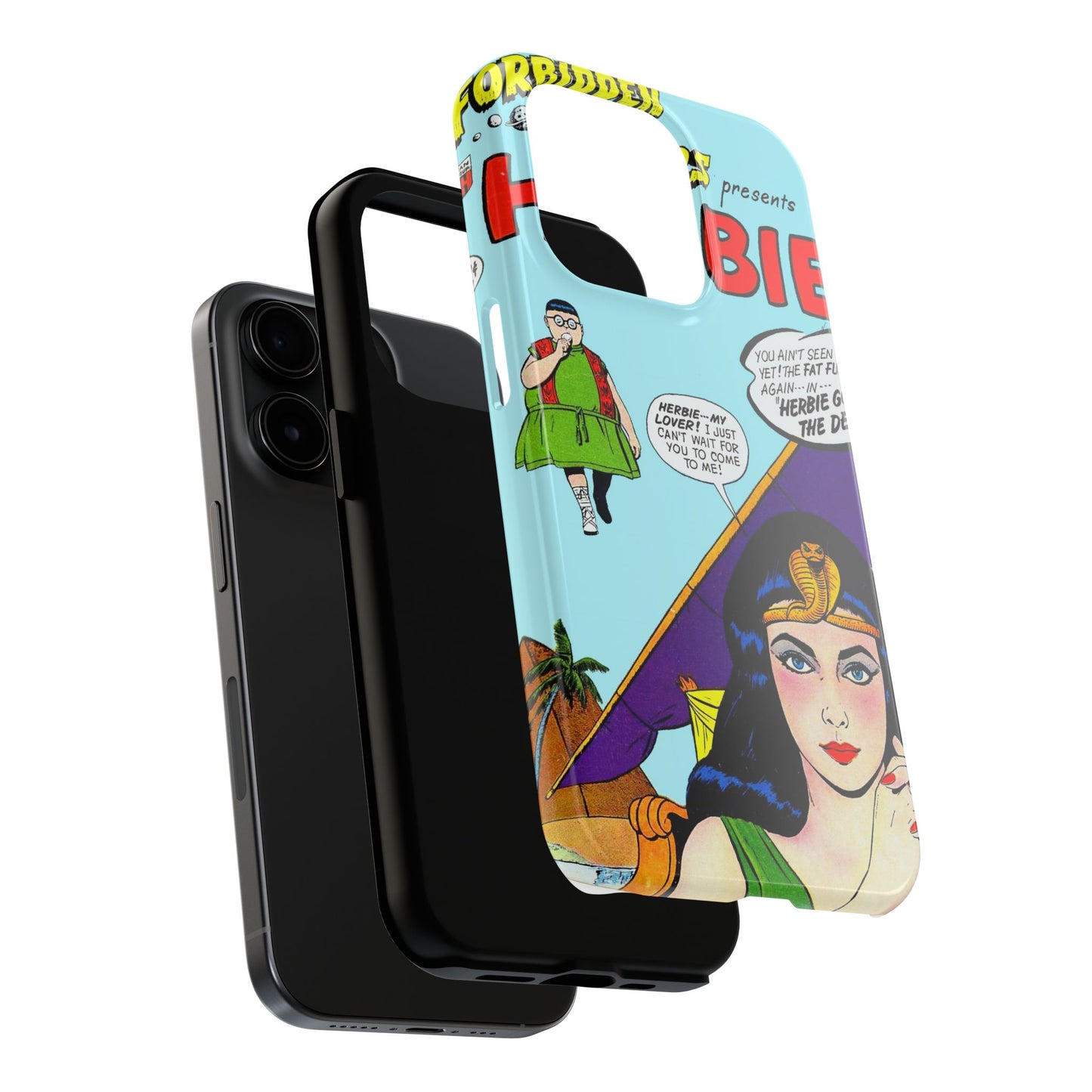 Vintage Forbidden Worlds Comic Art Phone Case