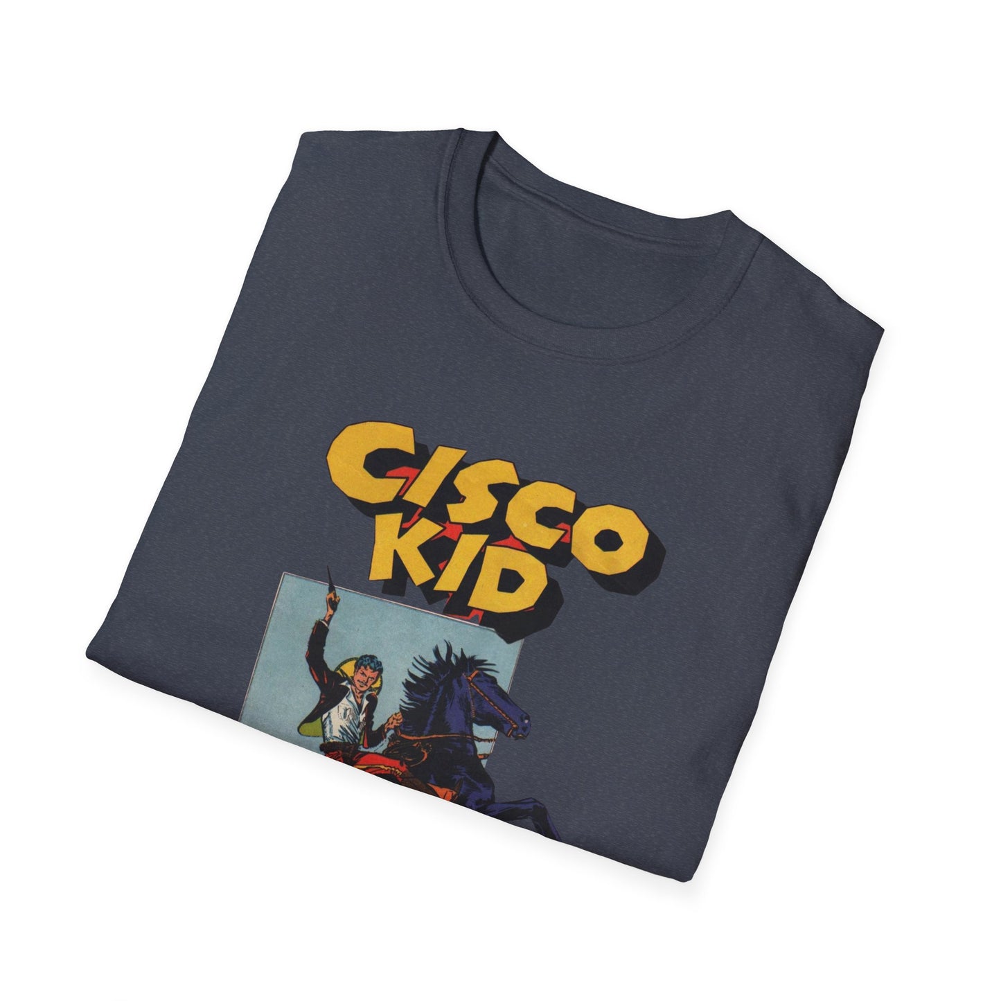 Retro Cisco Kid Comic Book T-Shirt - 100% Cotton, Classic Fit, Perfect for Comic Fans!