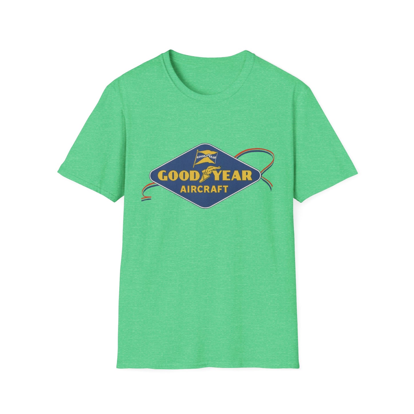 Fly High In Style: Vintage Goodyear Aircraft T-Shirt For Aviation Buffs & Retro Fans!