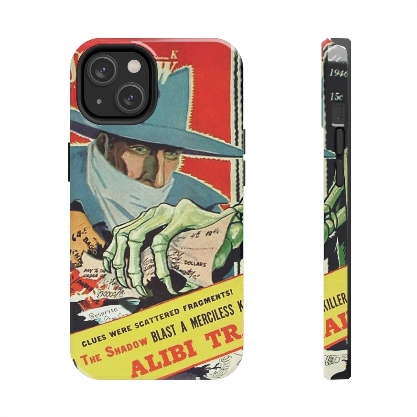 Vintage Comic Art Tough Phone Cases - Old School Male 