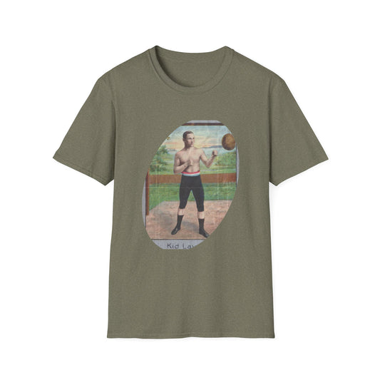 Retro Boxer Fighter Unisex Cotton T-Shirt - Old School Male 