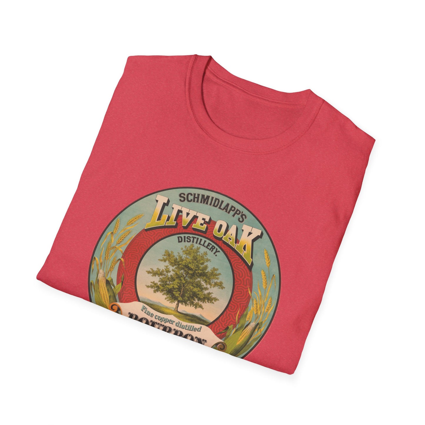 Vintage Live Oak Whiskey T-Shirt