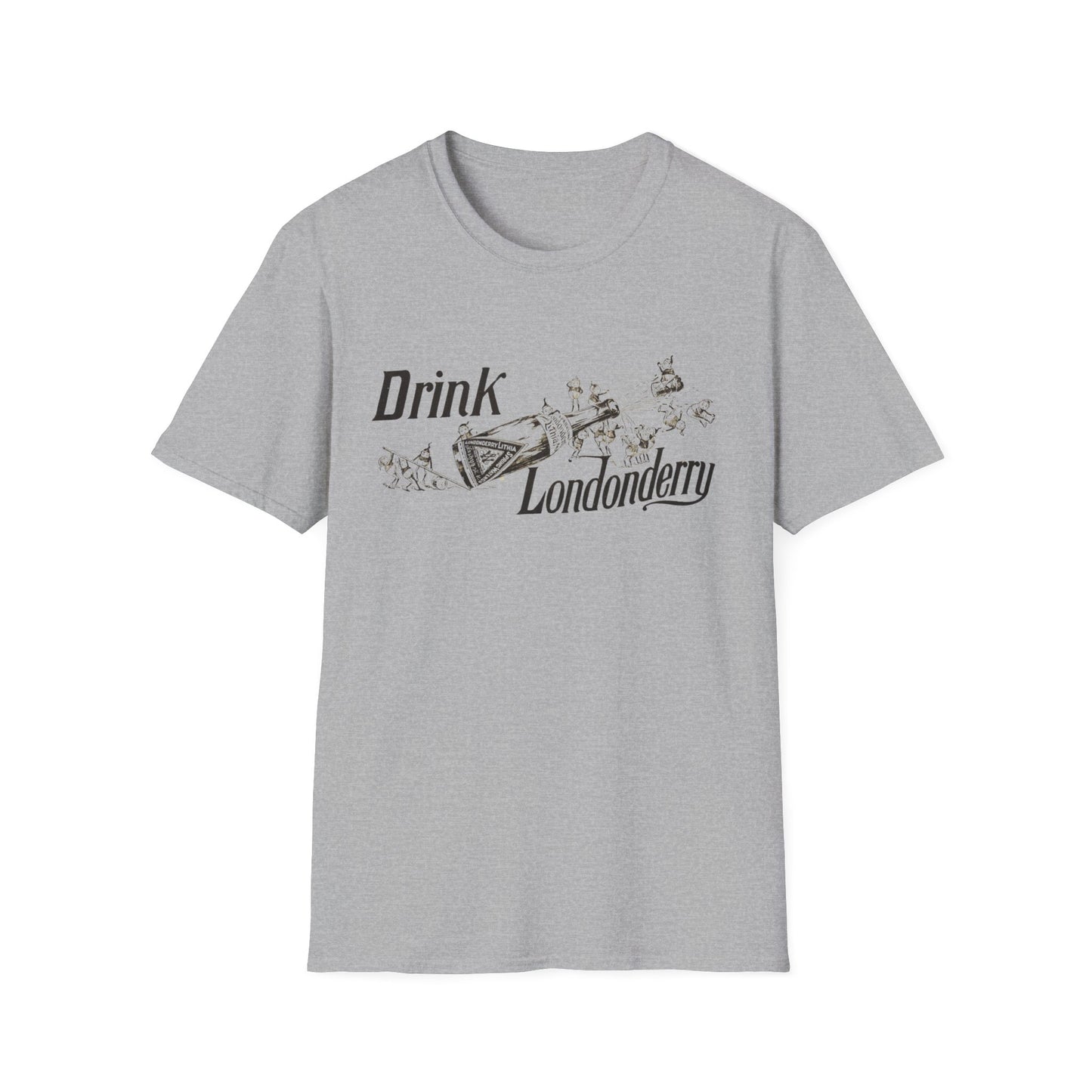 Vintage Londonberry Drink T-Shirt - Retro Unisex Tee in Soft, Ethically-Sourced Cotton