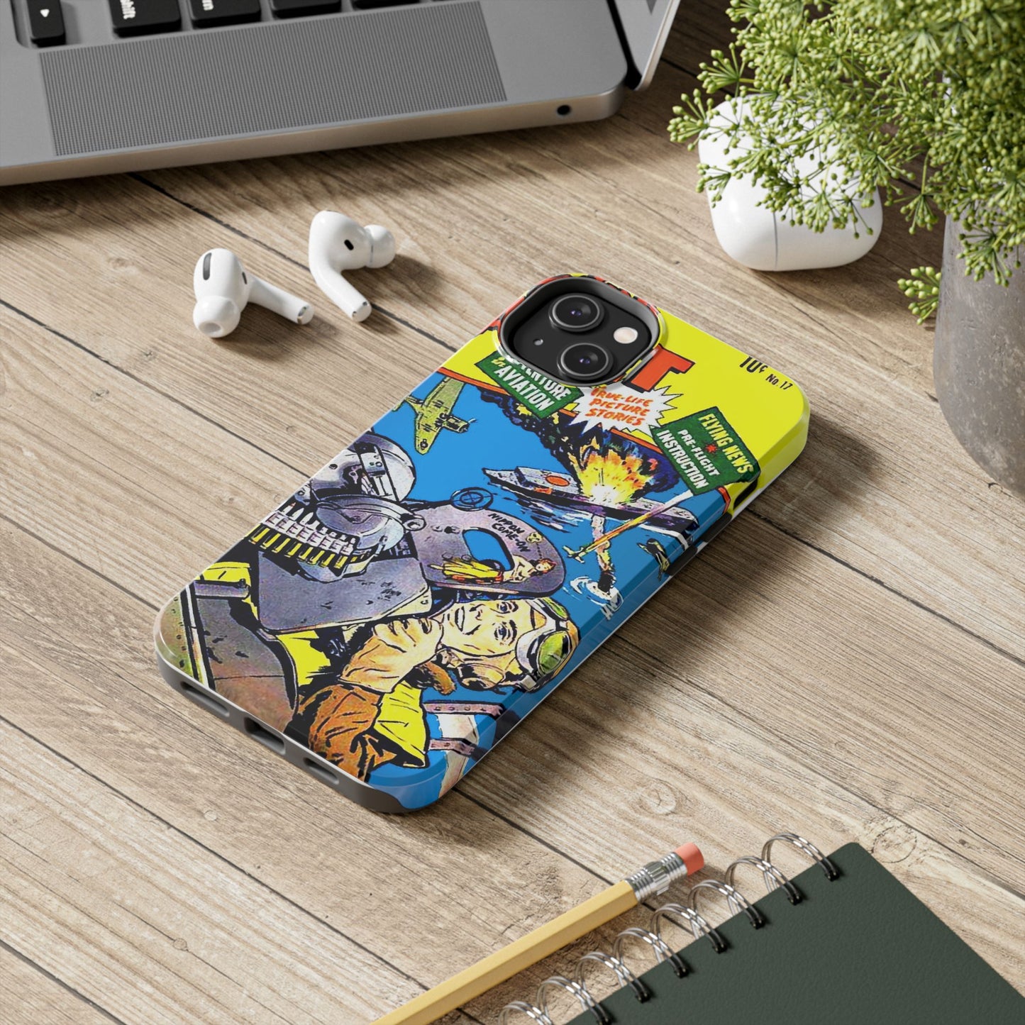 Vintage Comic Art Tough Phone Cases