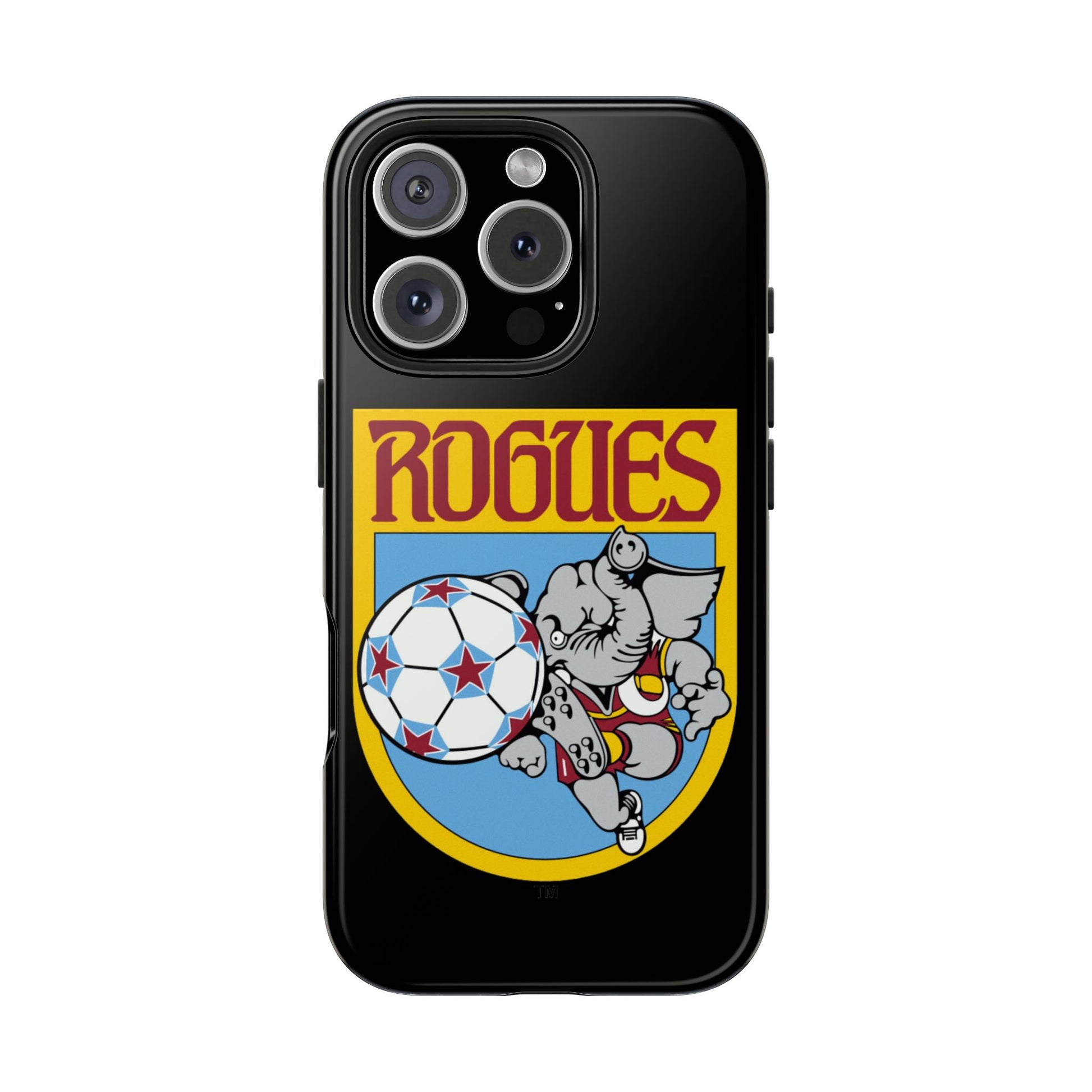 Memphis Rogues Vintage Soccer Team Logo Tough Phone Case - Old School Male 