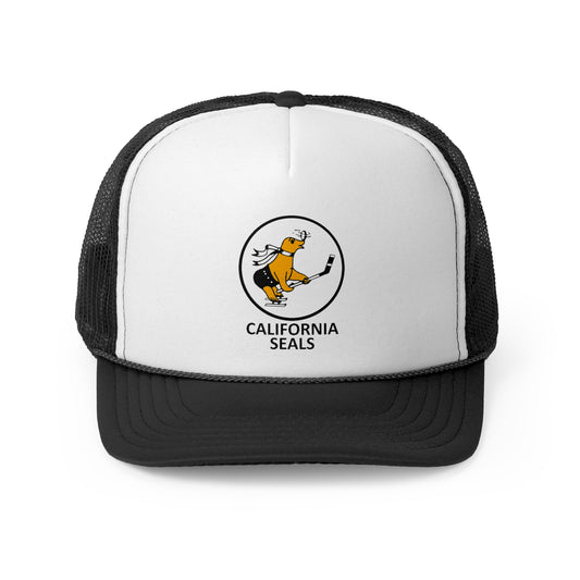 California Seals Trucker Cap - Old School Male 