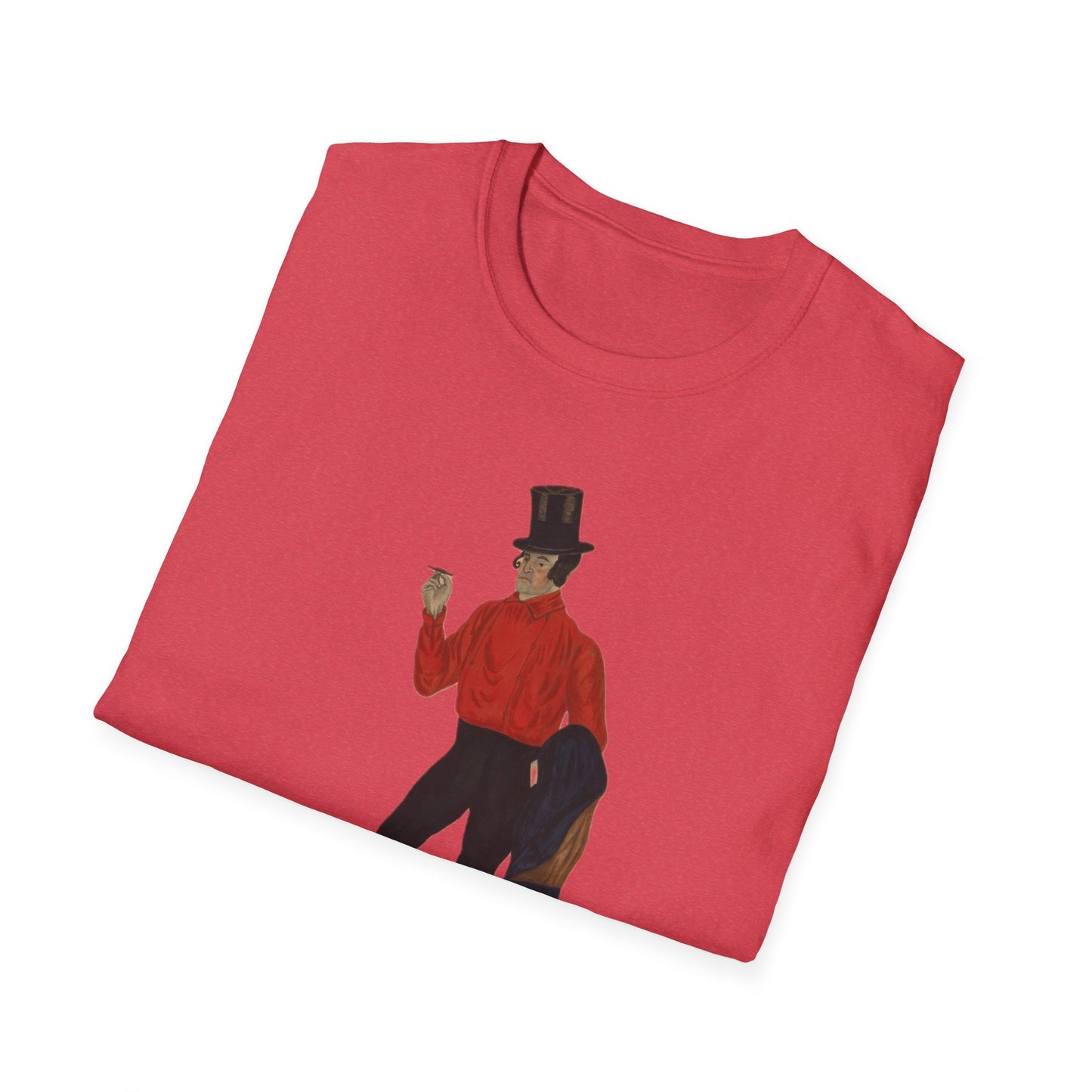 Retro Top Hat Gentleman's Unisex Tee