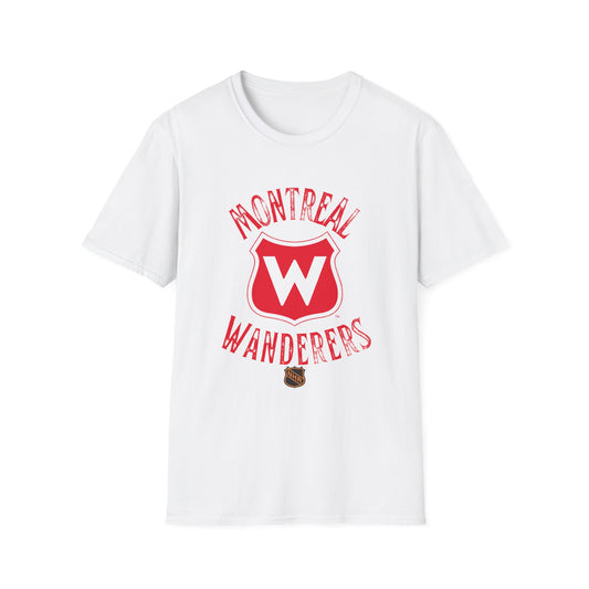 Montreal Wanderers Unisex Softstyle T-Shirt - Old School Male 