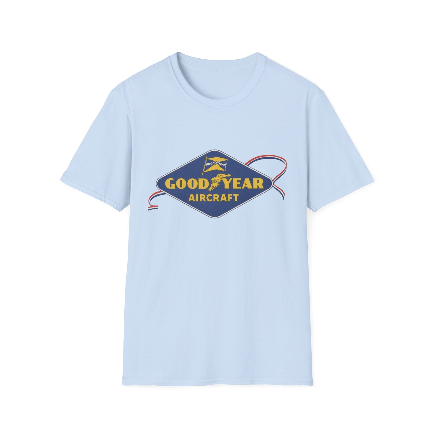 Fly High In Style: Vintage Goodyear Aircraft T-Shirt For Aviation Buffs & Retro Fans!