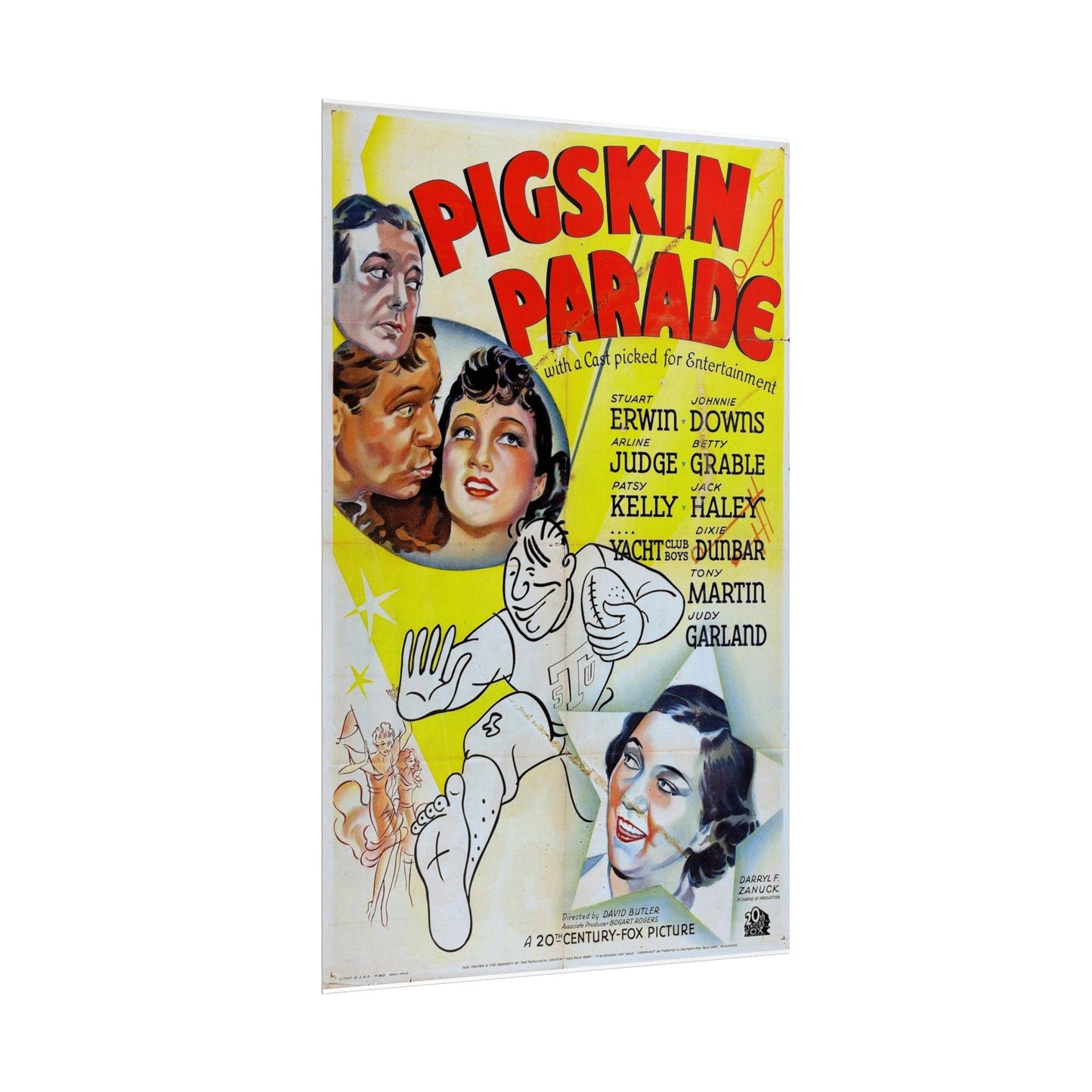 Pigskin Parade Film Poster Rolled Posters