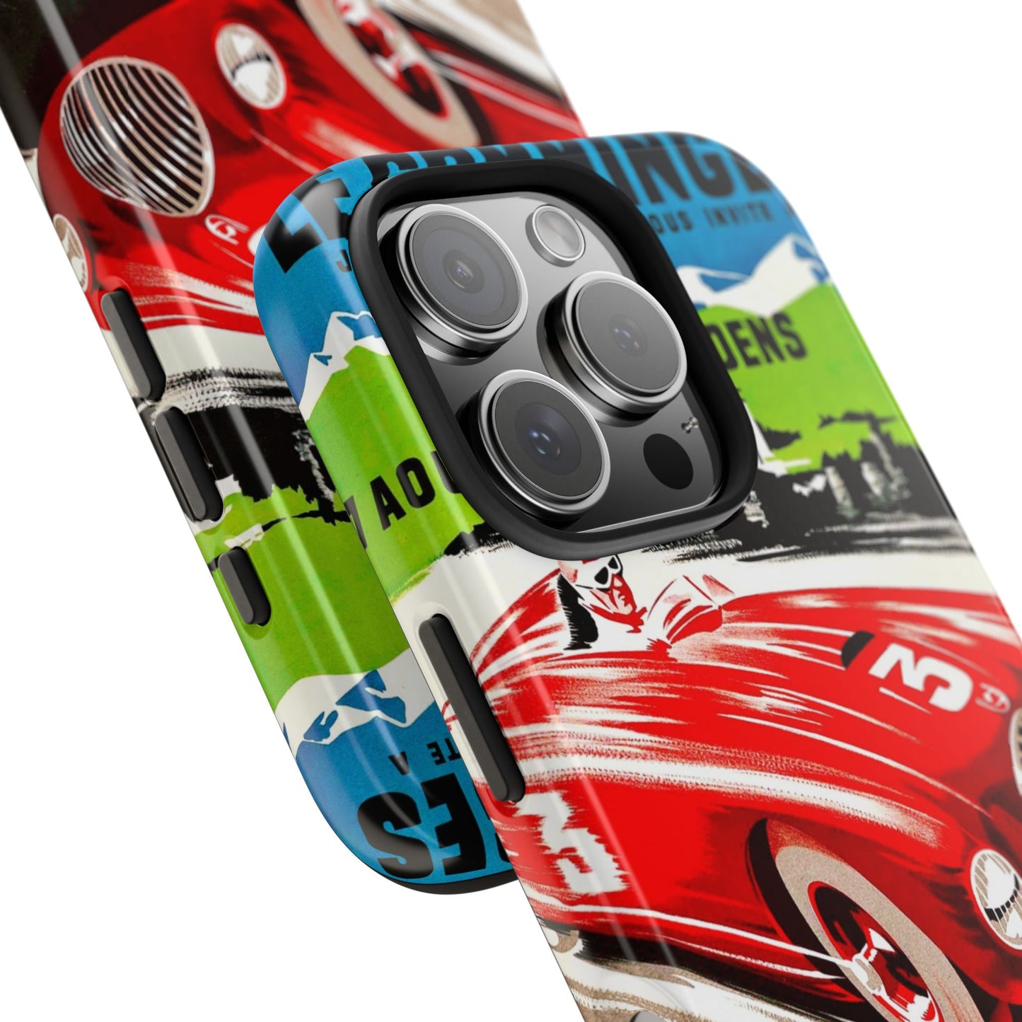 Vintage Racing Tough Phone Cases