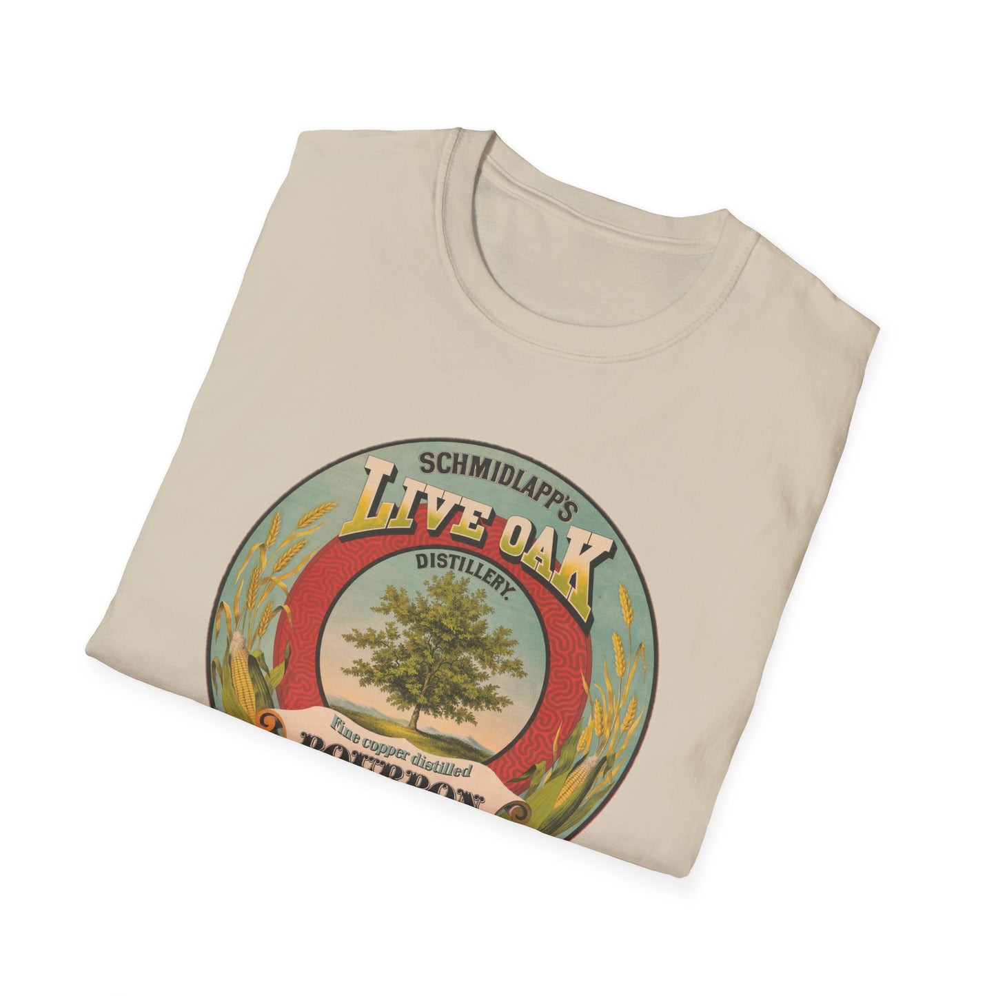 Vintage Live Oak Whiskey T-Shirt