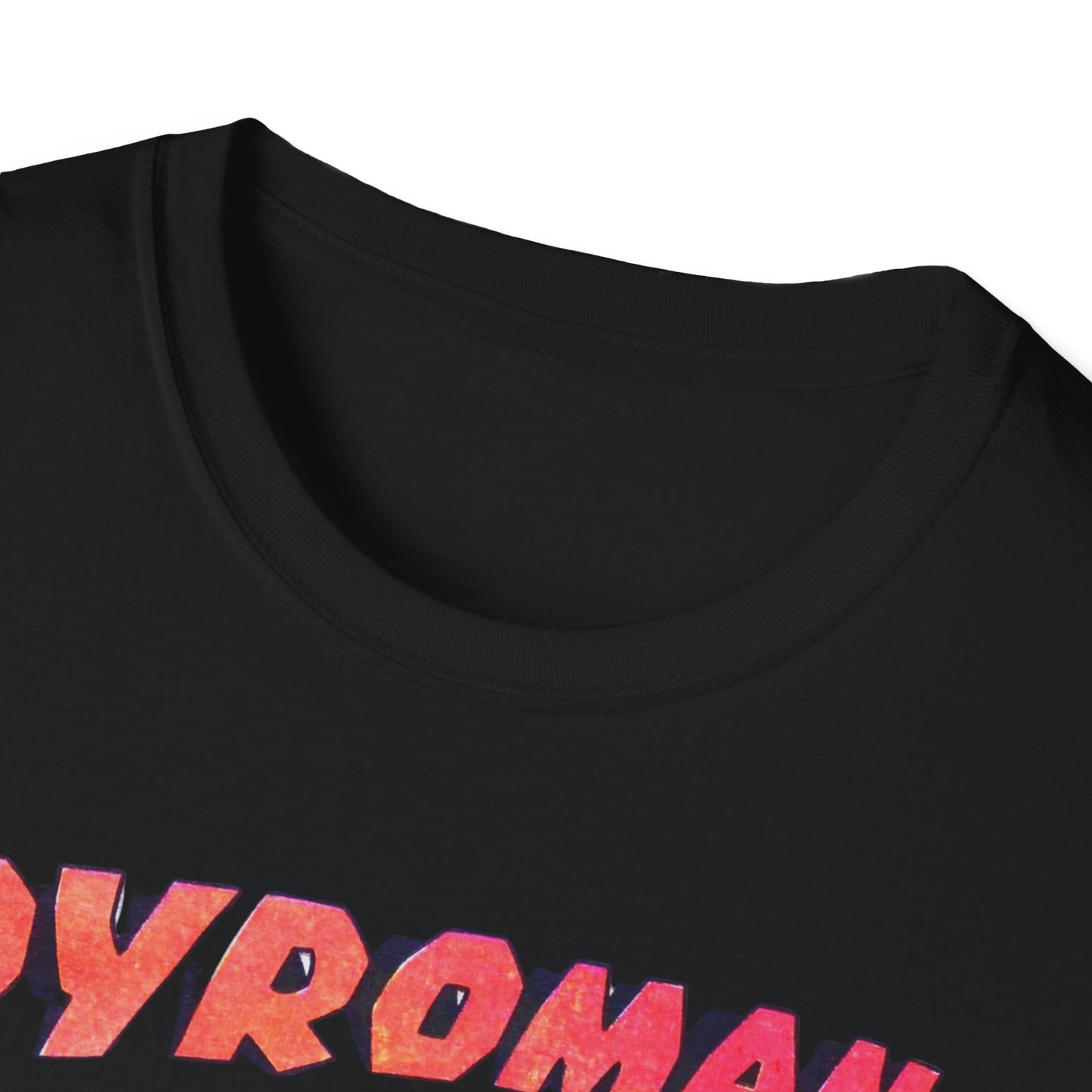 Retro Pyroman Comic Character T-Shirt - 100% Cotton, Classic Fit, Perfect for Comic Fans