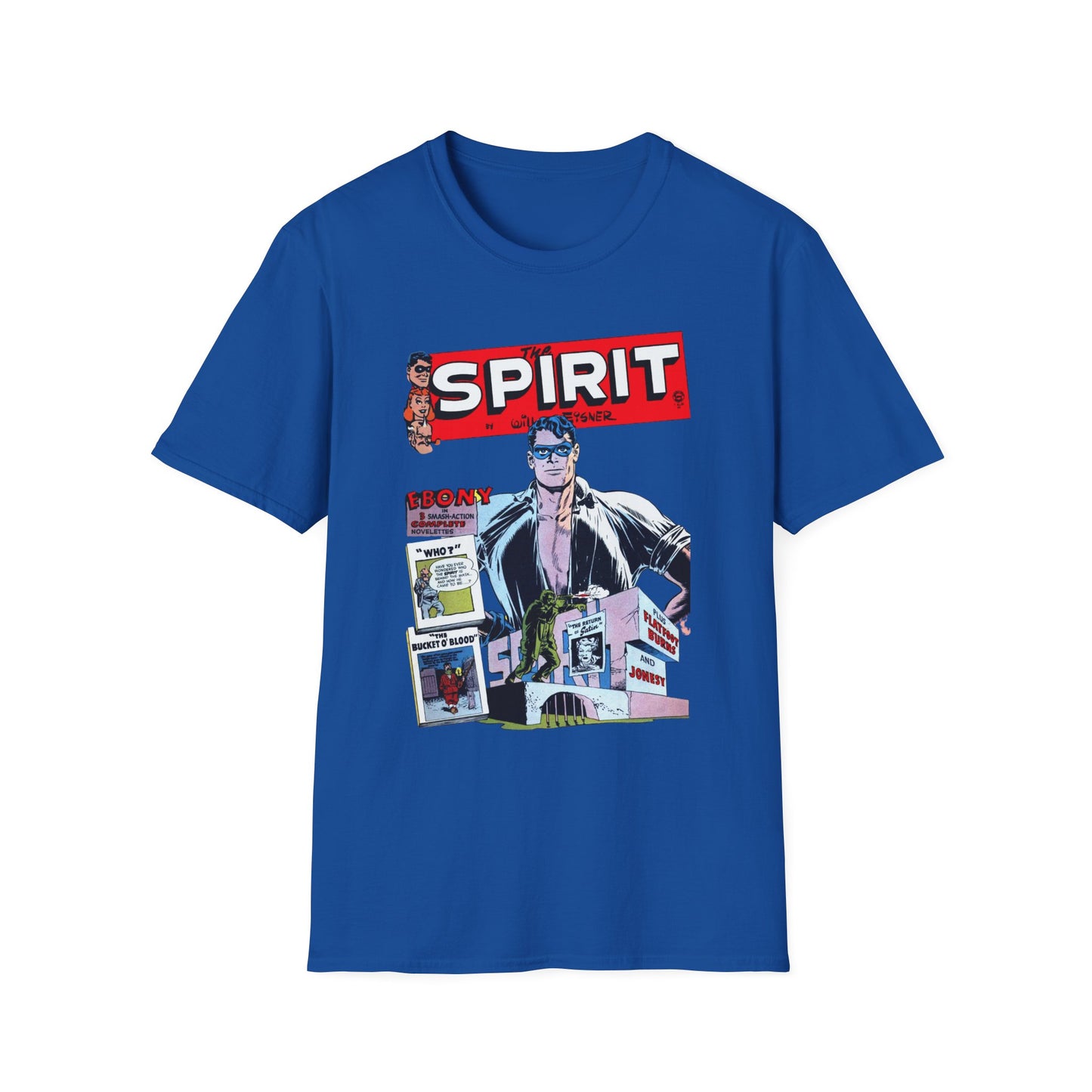 Vintage Comic Character T-Shirt - The Spirit Tee for Retro Fans and Collectors